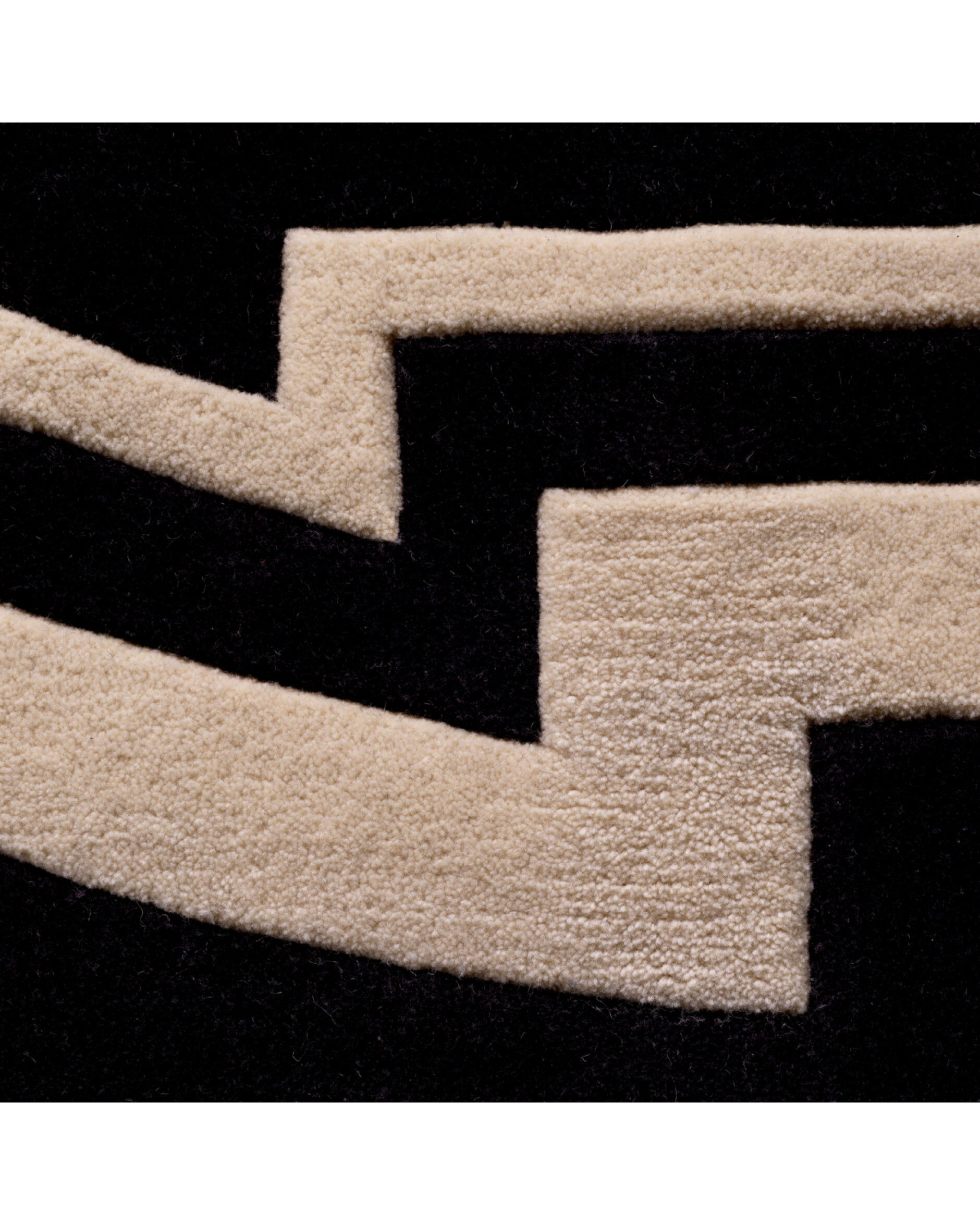 Palazzo matta svart/off-white