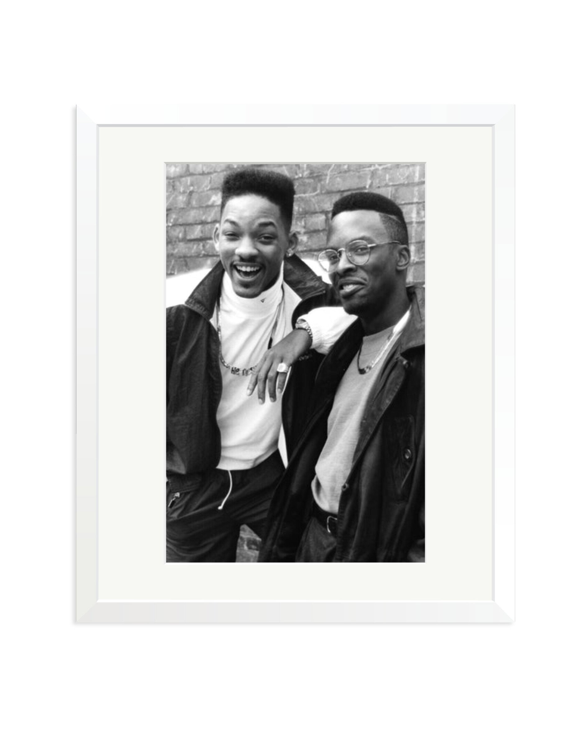 DJ Jazzy Jeff & The Fresh Prince Will Smith White / Large