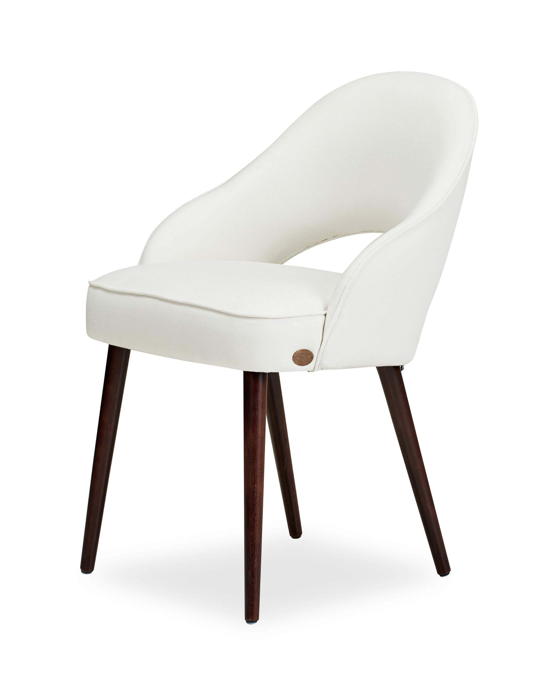 Milano matstol off-white