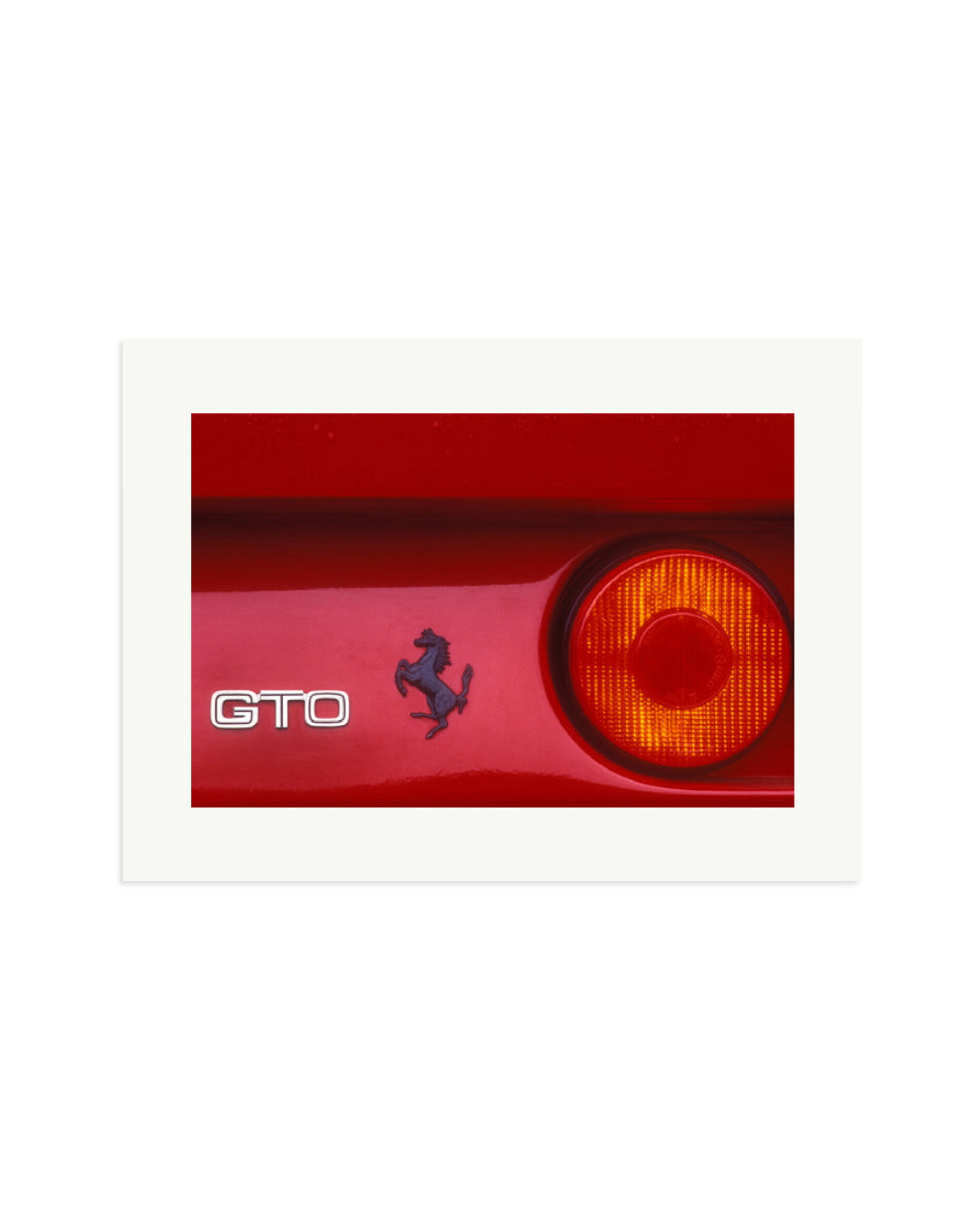 Ferrari 288 badge Print Only / XL