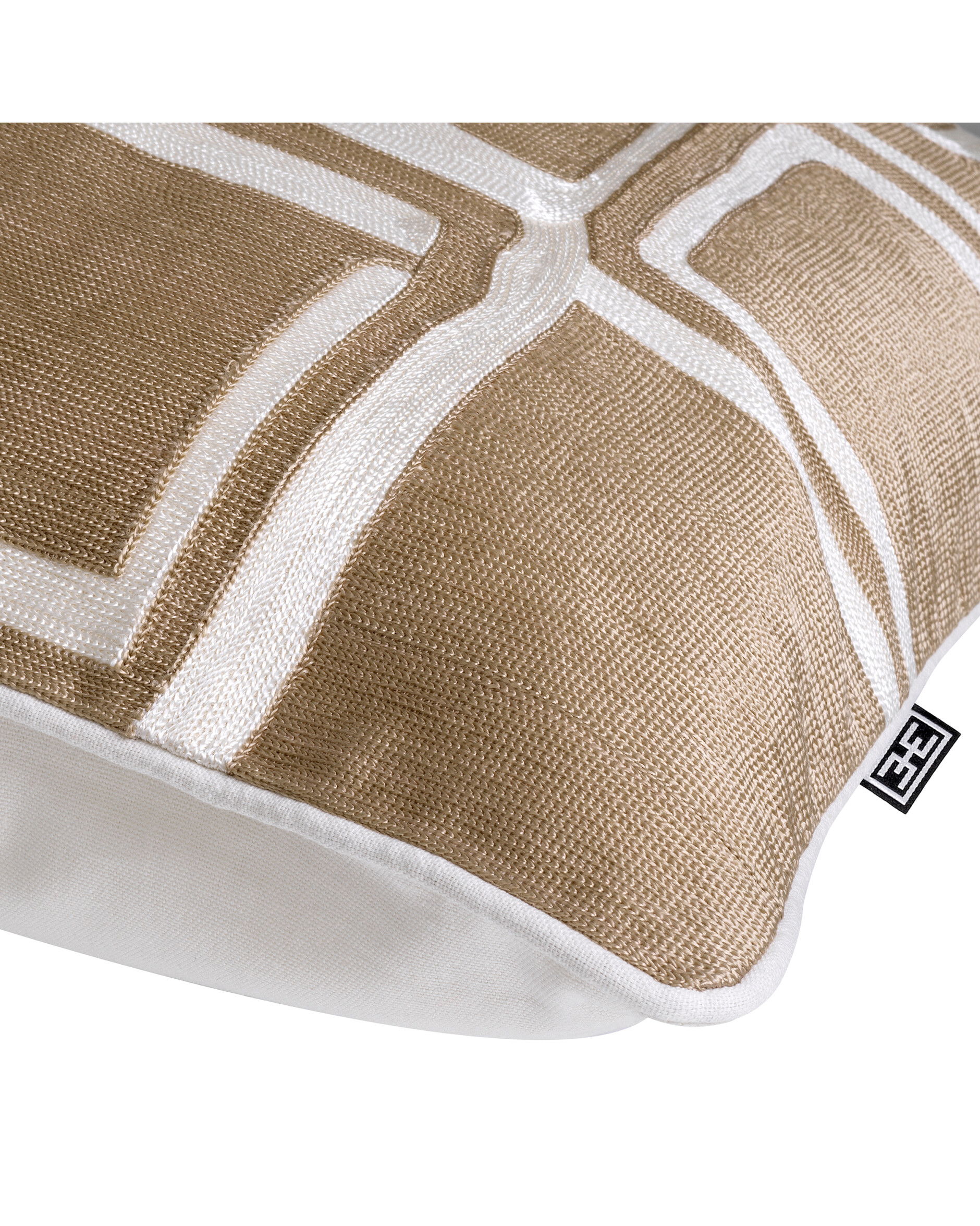 Ribeira Cushion Beige/White