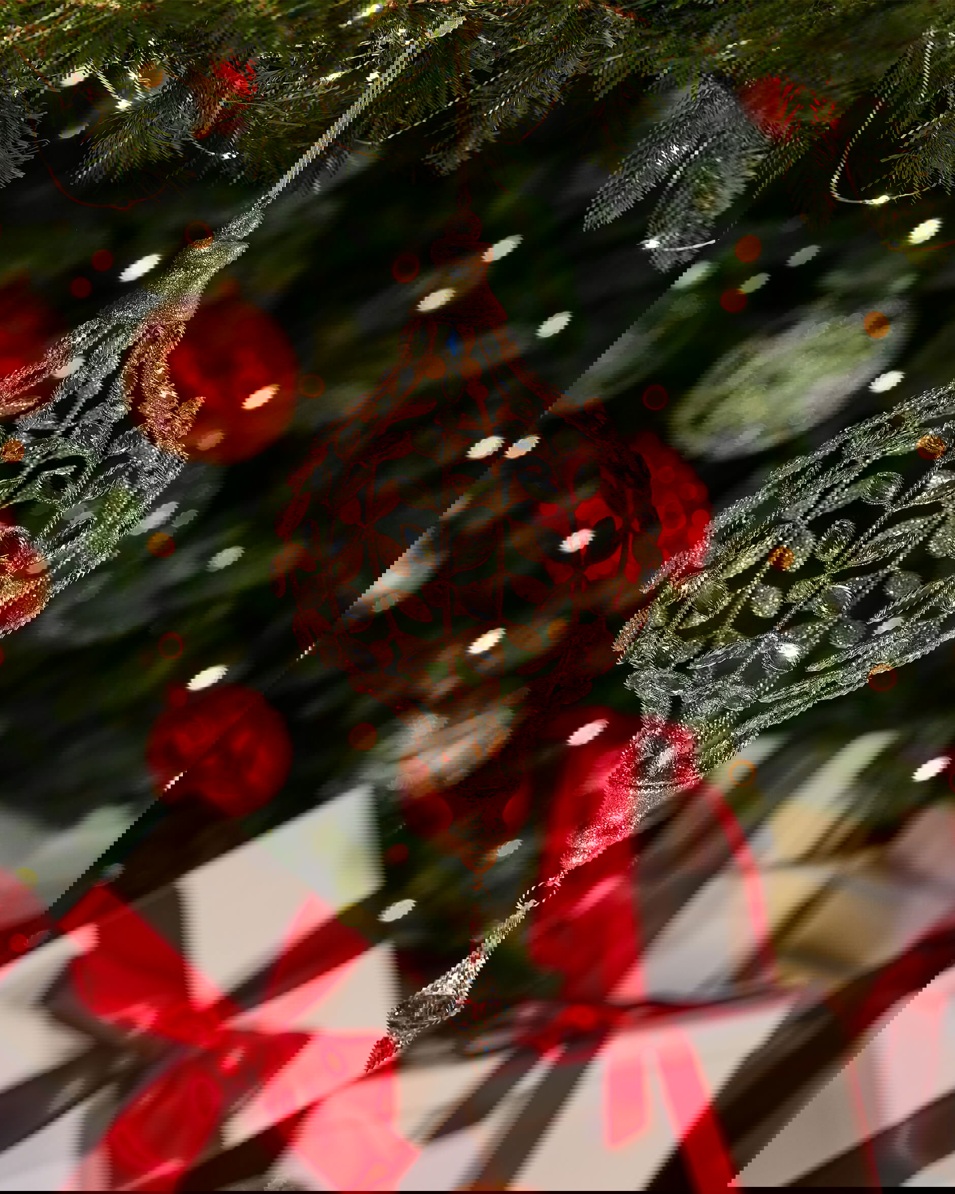 Ambrose-joulukoriste, samppanja 33cm