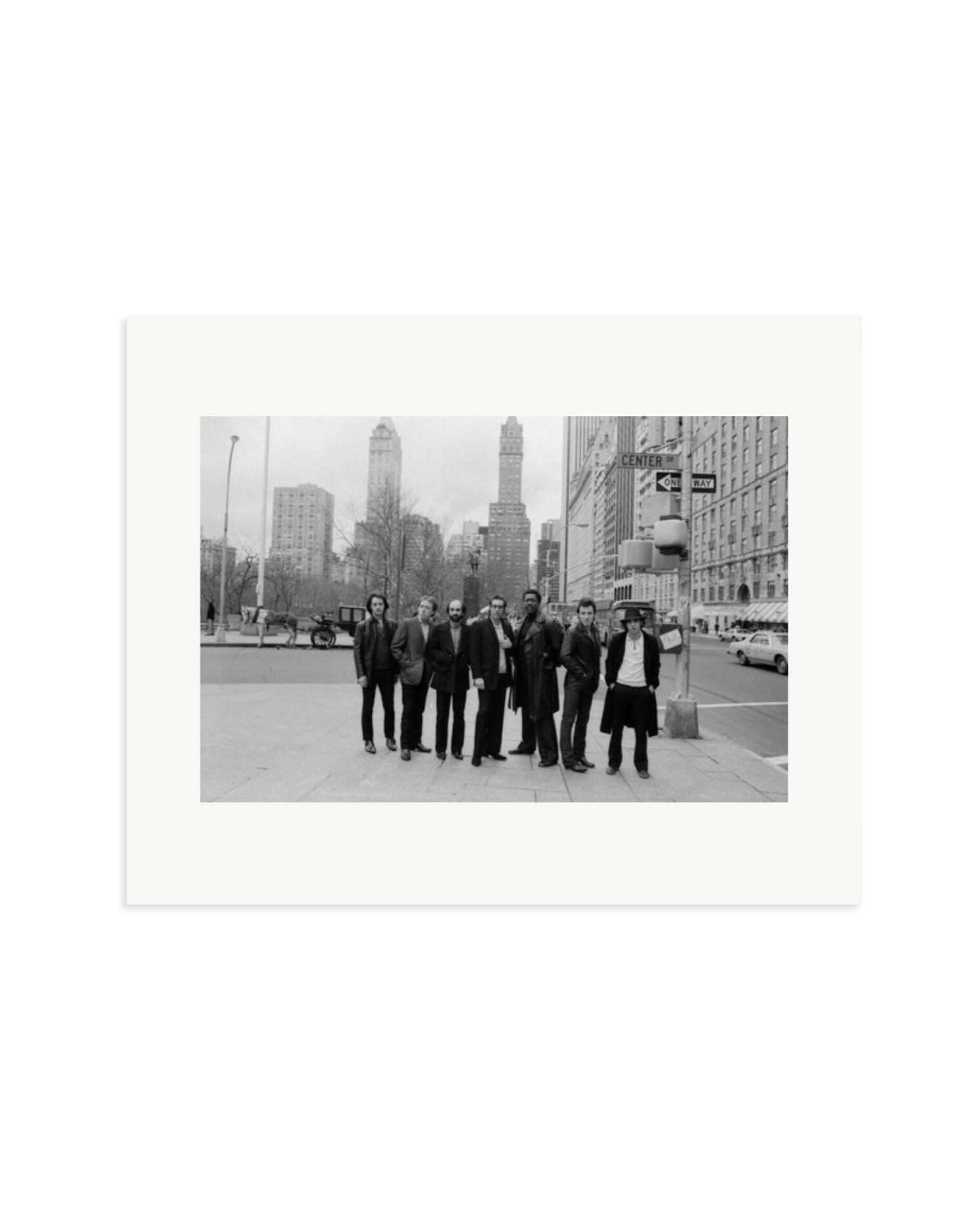 The E Street Band in NYC Print Only / Medium