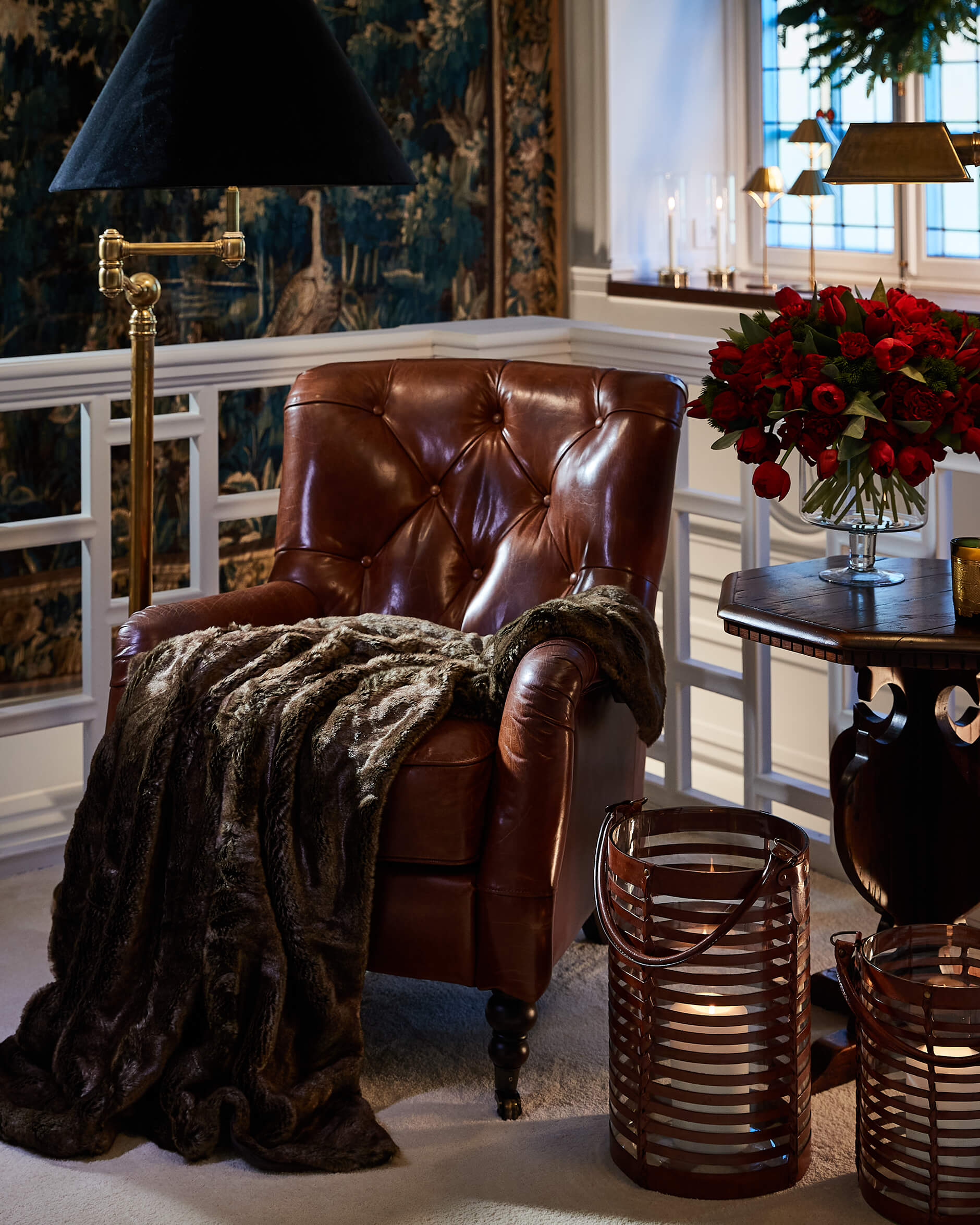 Aspen pläd brown bear