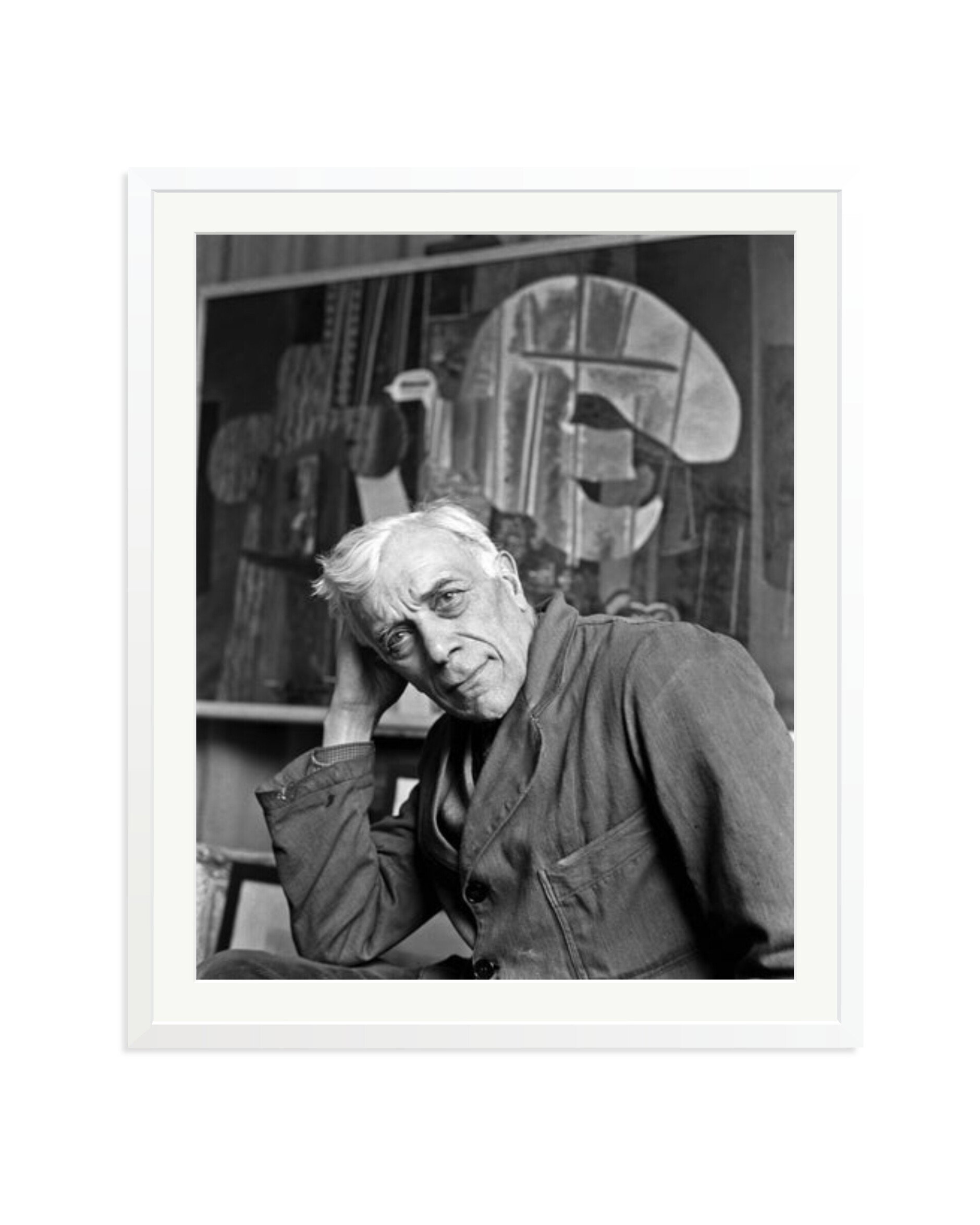 Georges Braque White / XXL