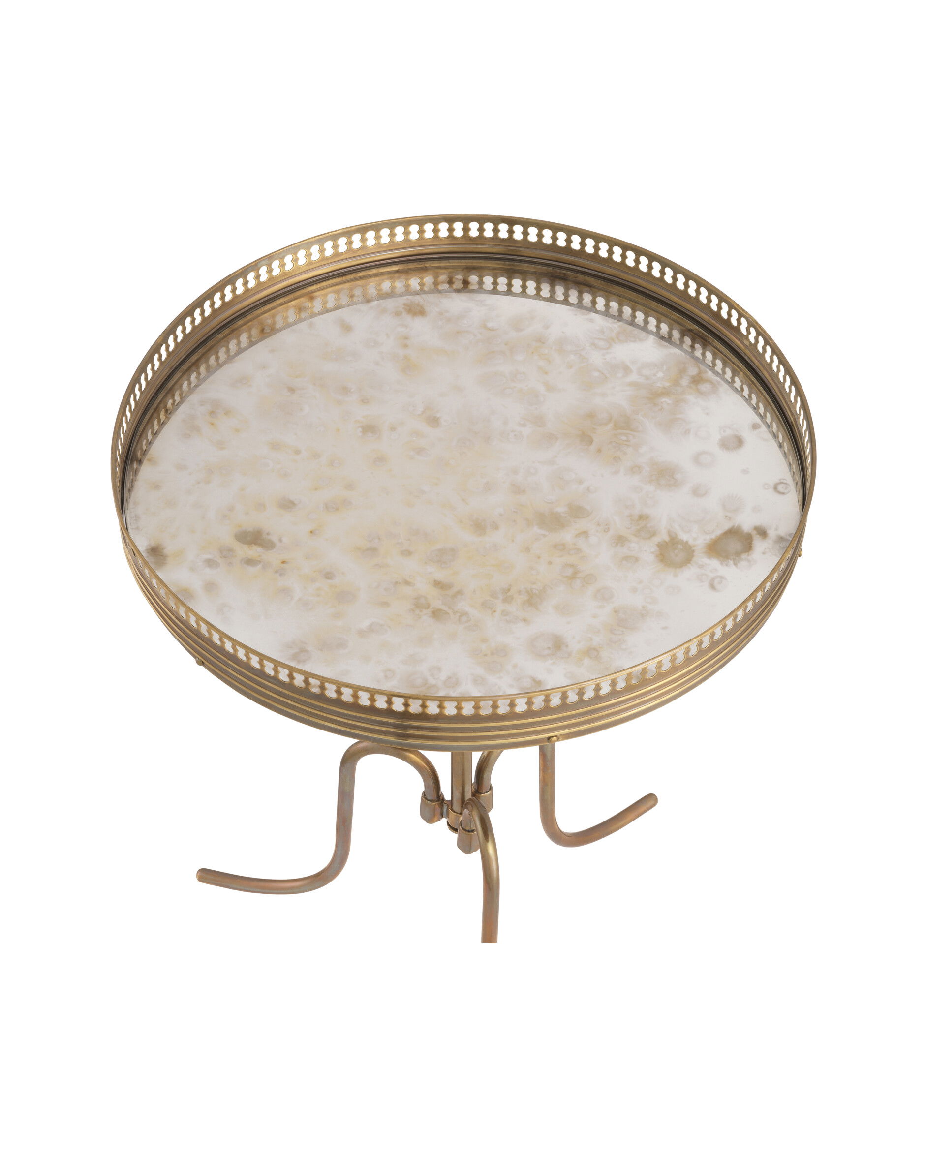 Classico Side Table Vintage Brass