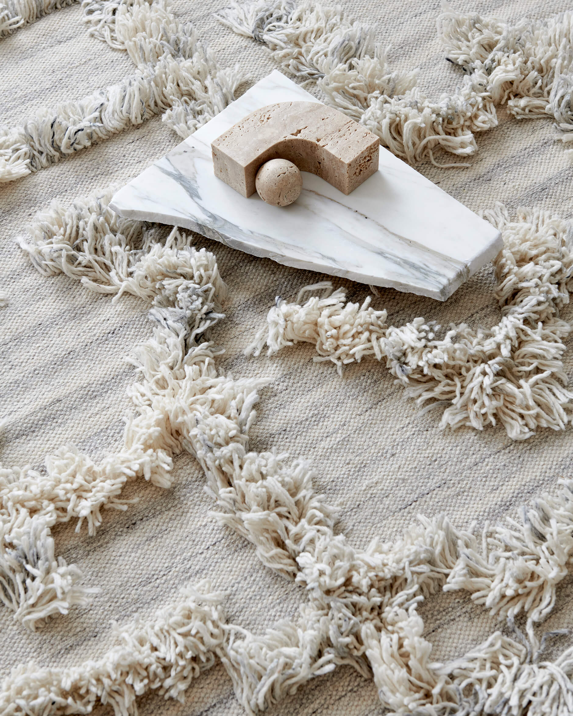 Rio matta ivory/melange