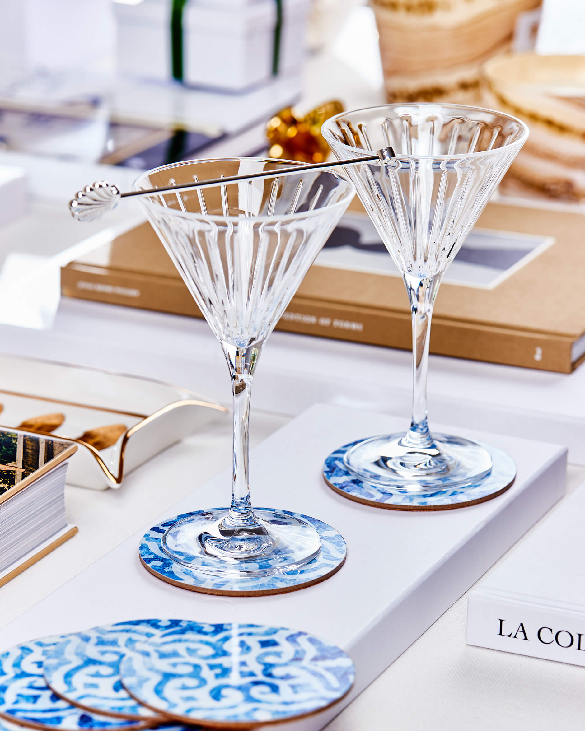 Manhattan martiniglas kristall singel