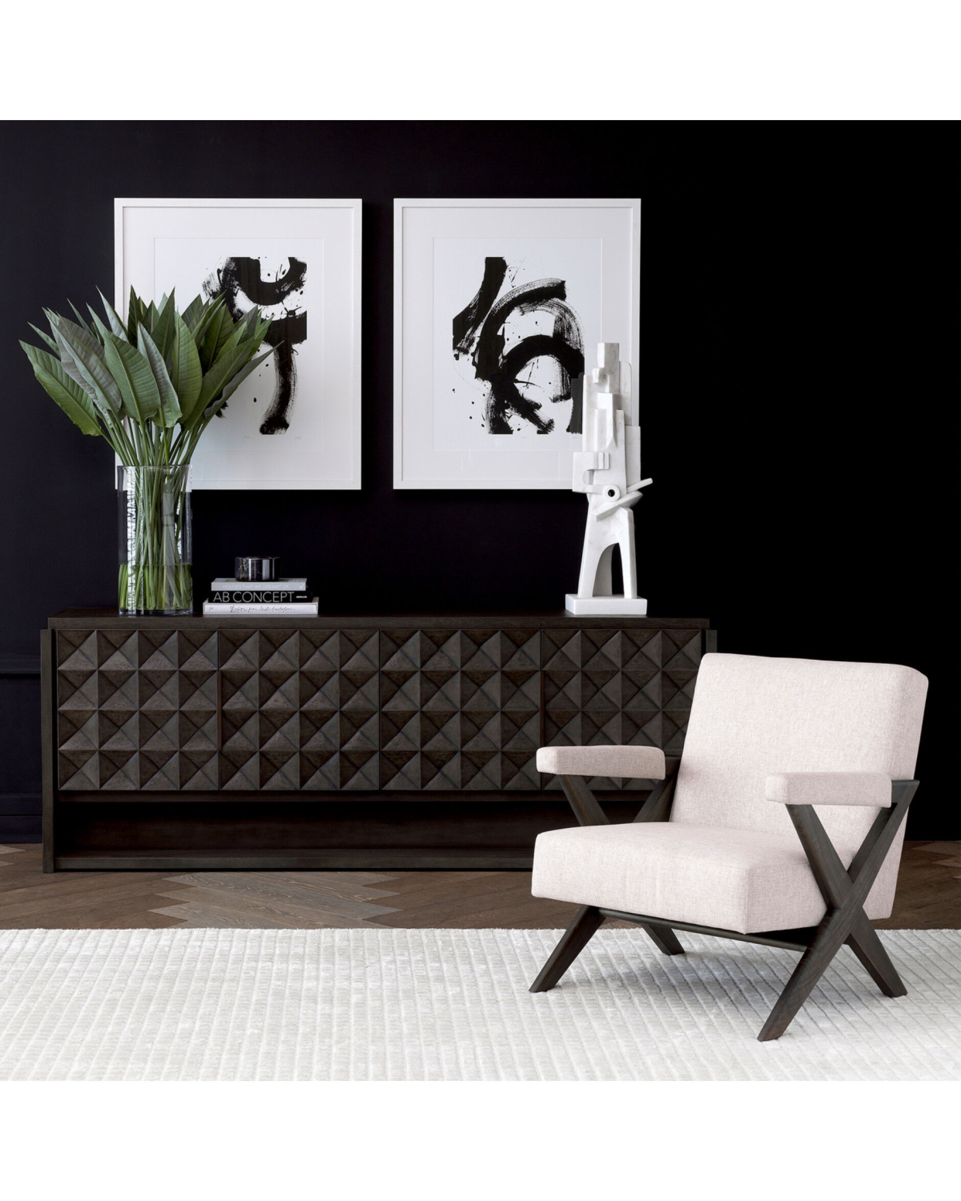 Atticus dekoration white marble