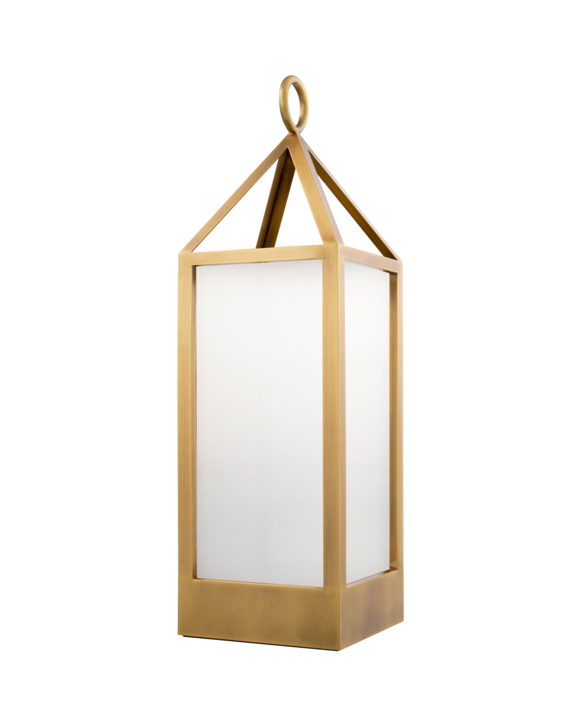 Riserva golvlampa antik mässing L