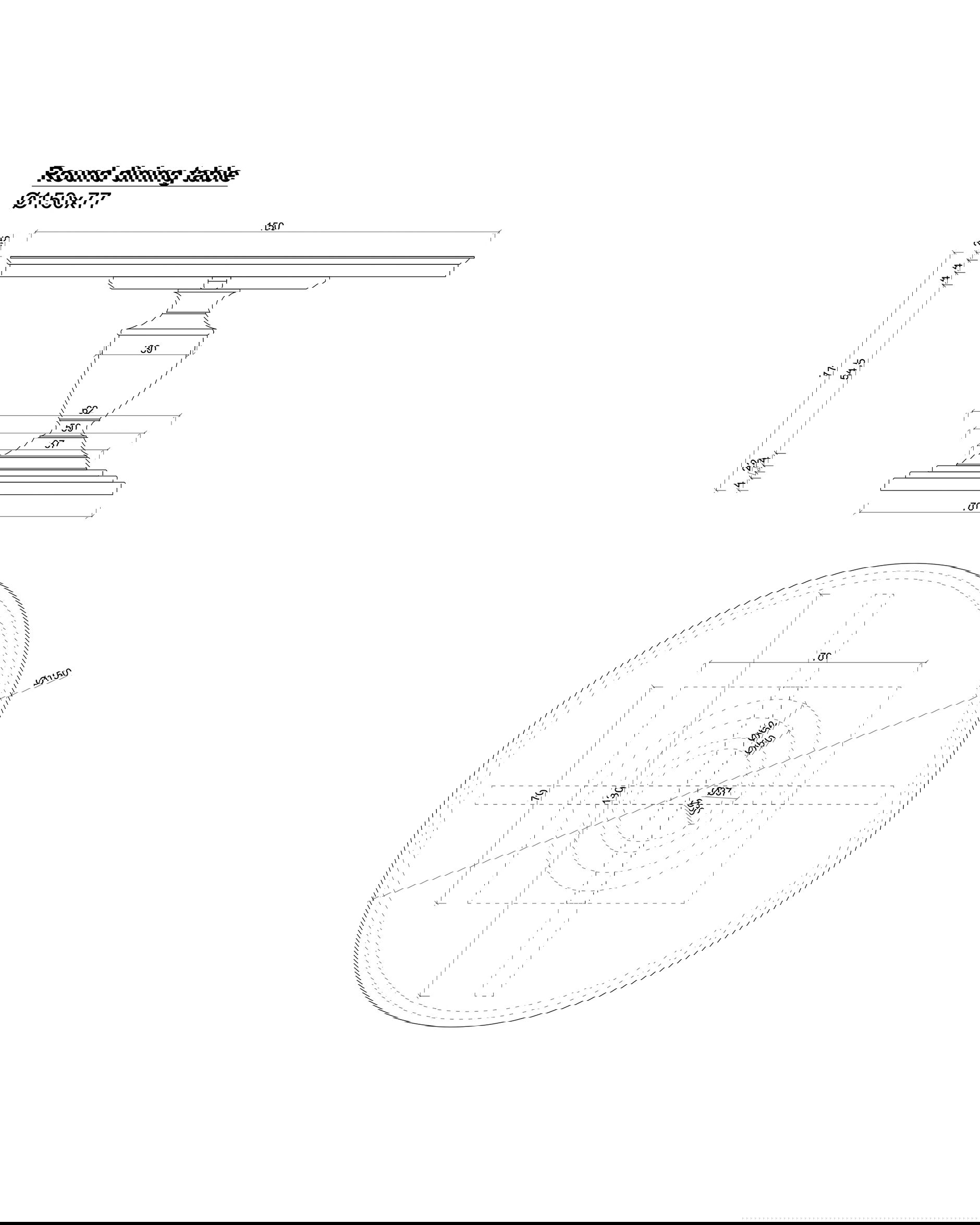 Bates-ruokapöytä, Modern Black