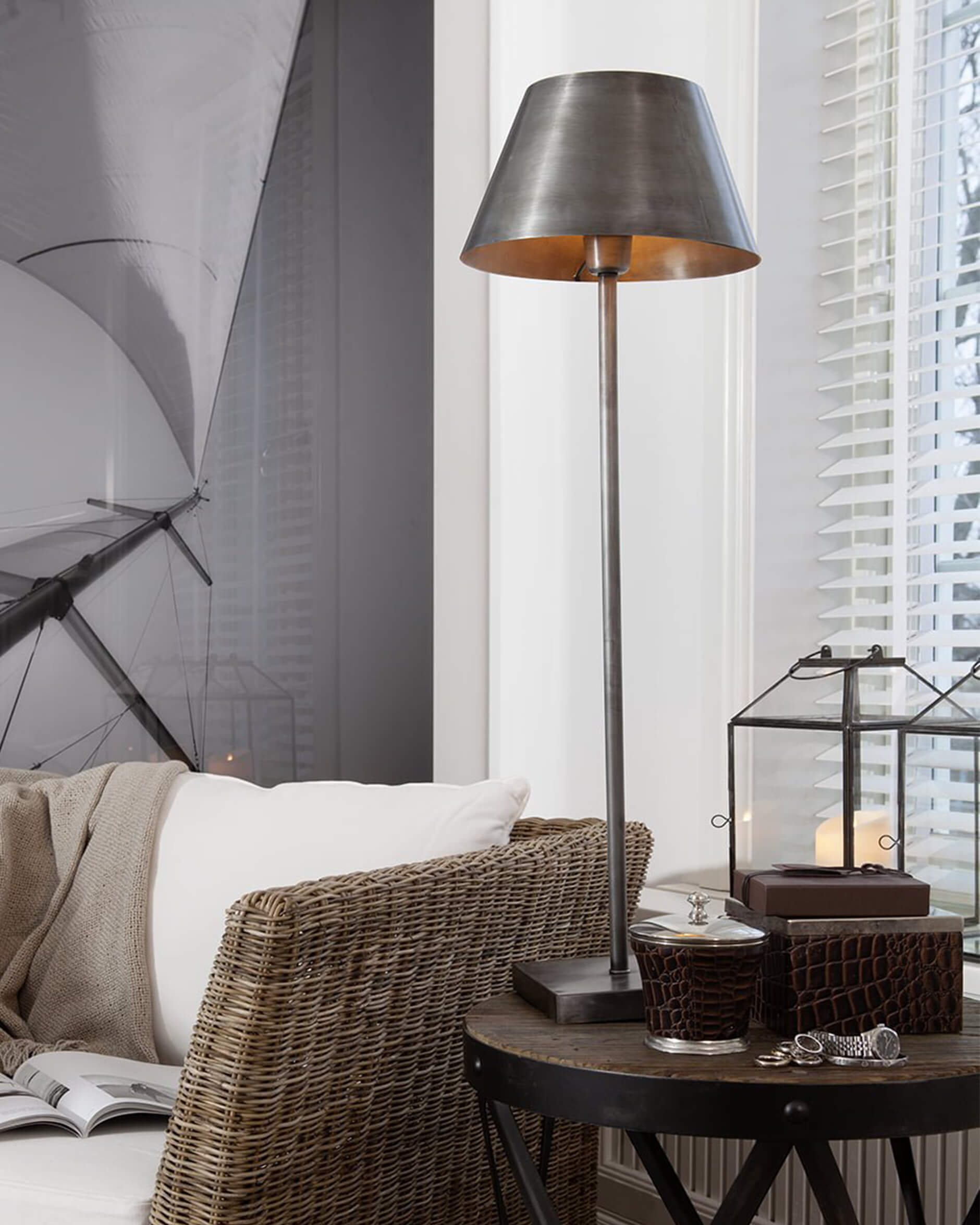 Pewter lampunvarjostin Iron OUTLET