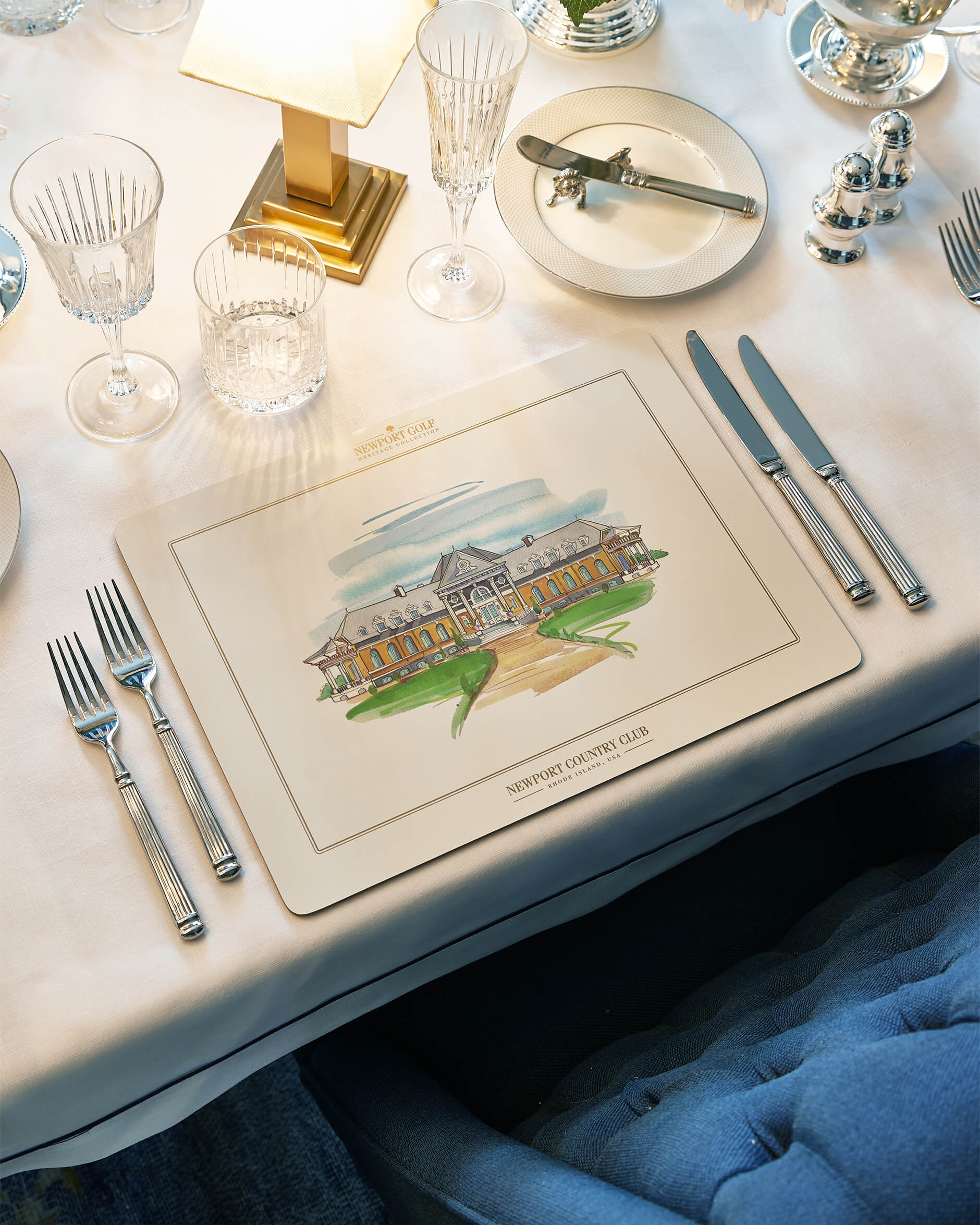 Clubhouse bordstablett vit 6-pack