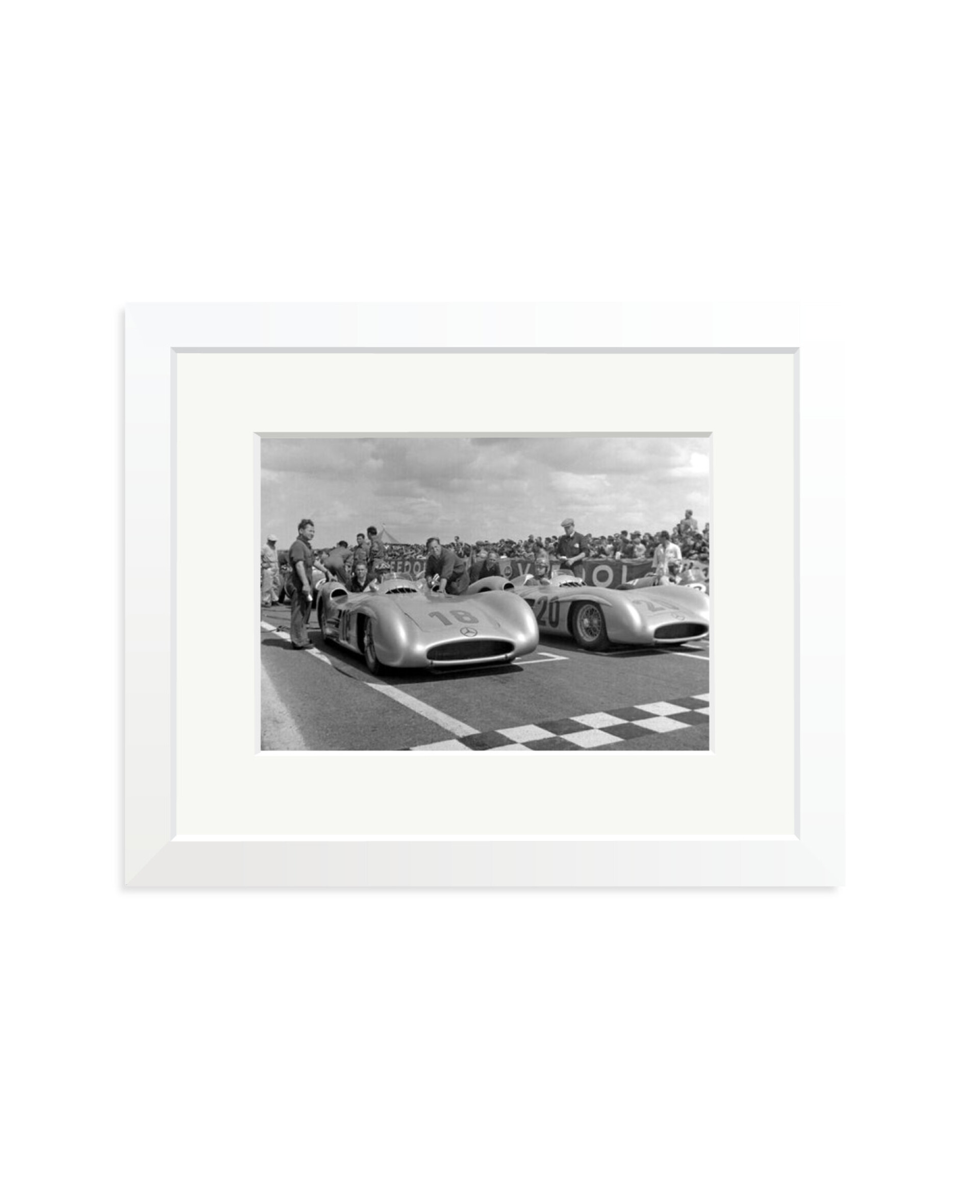 Reims Grand Prix White / Small