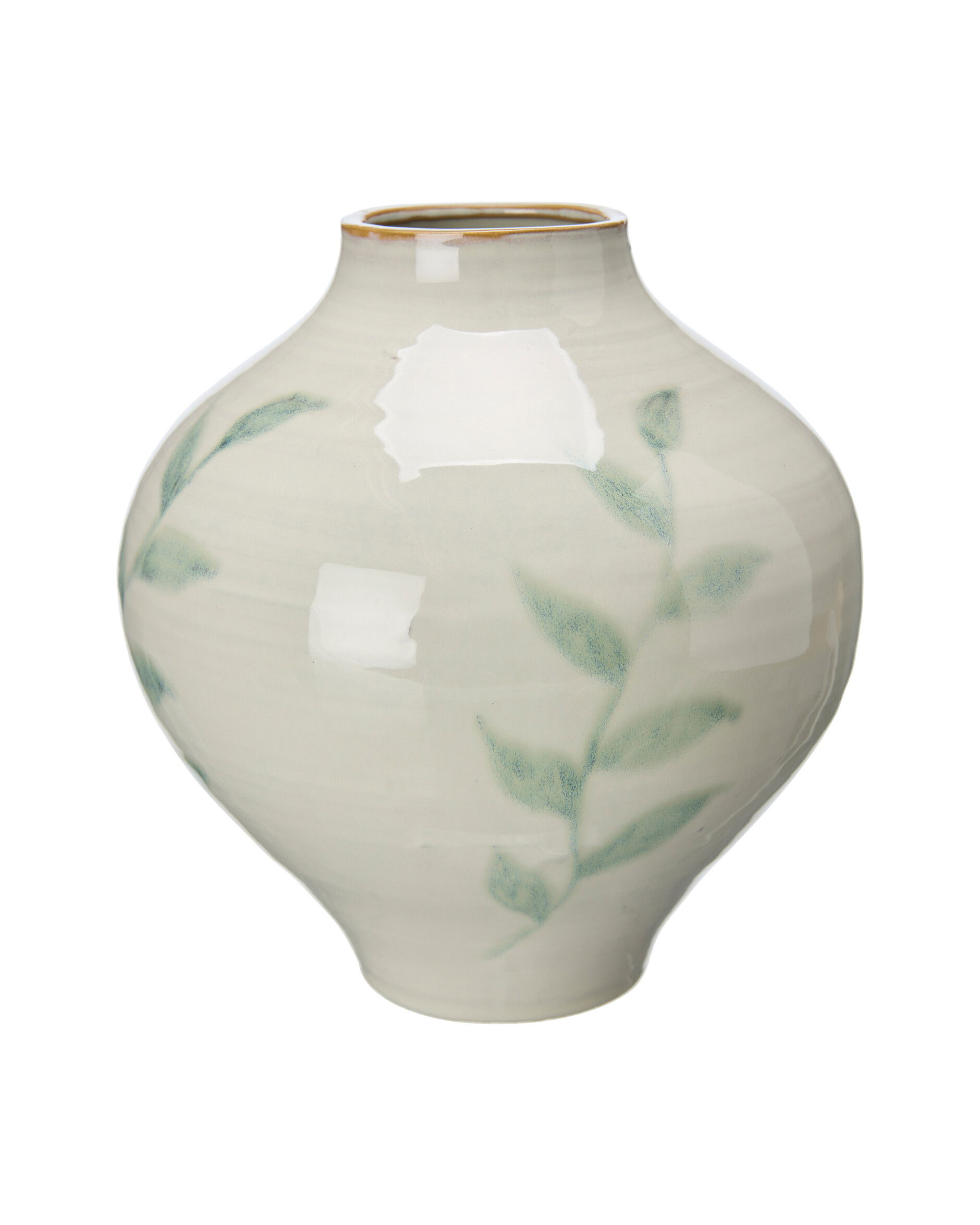 Evanthe vase white/green