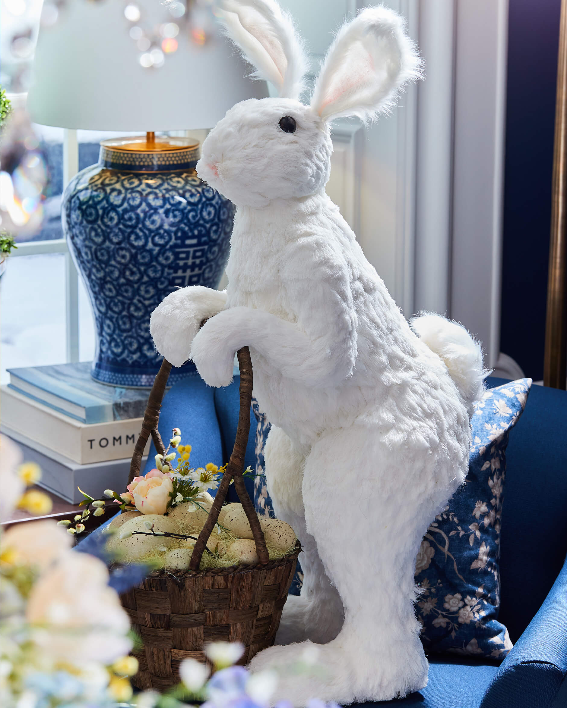 Herbert Easter Bunny White 110cm