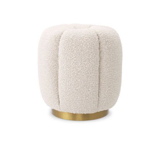 Orchanic Stool Bouclé Cream