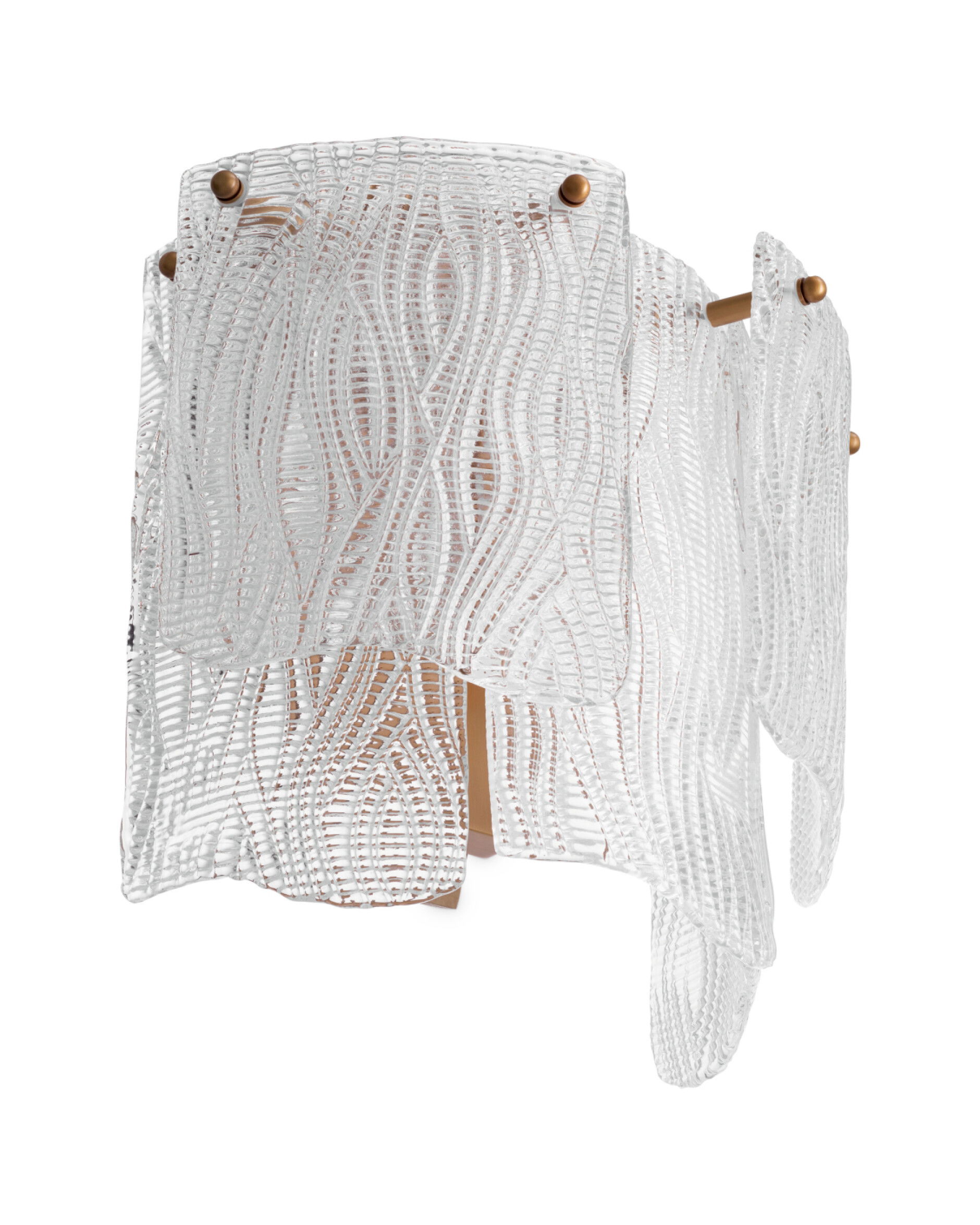 Asinara vägglampa glas