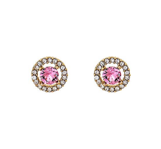 Light Rose - Miss Miranda Earrings Crystal