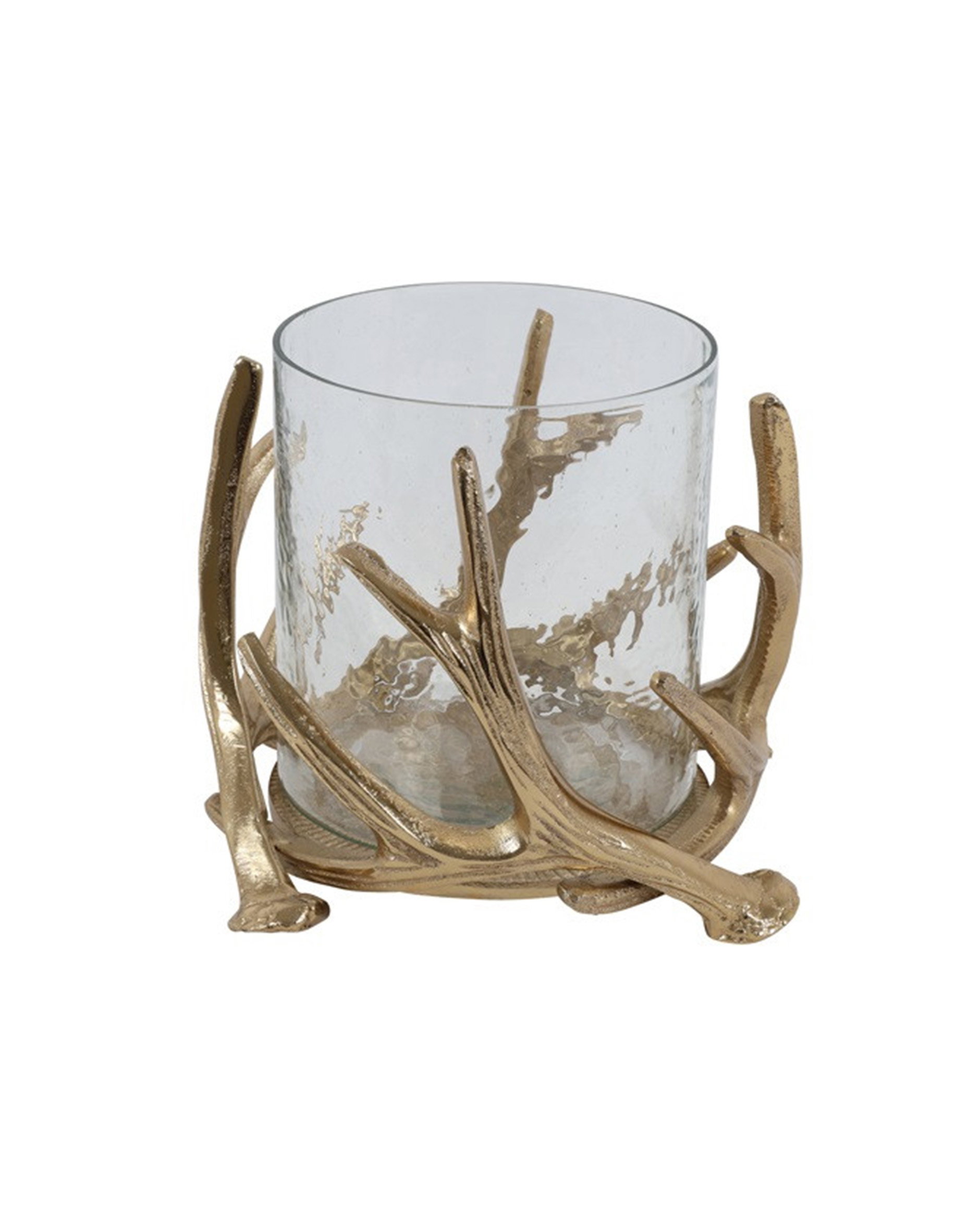 Atja Stag Gold Candle Holder