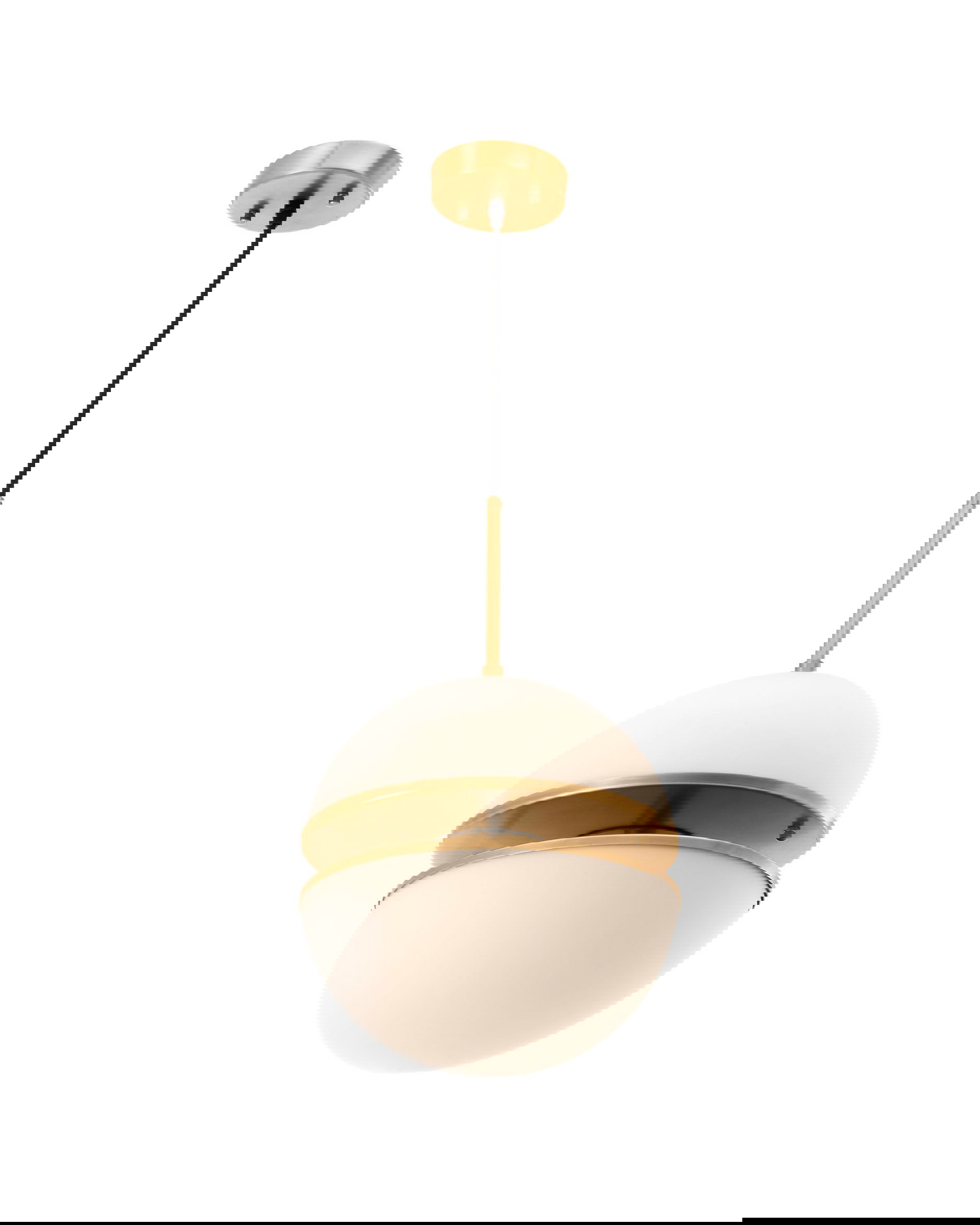 Spiridon 1 taklampa mässing