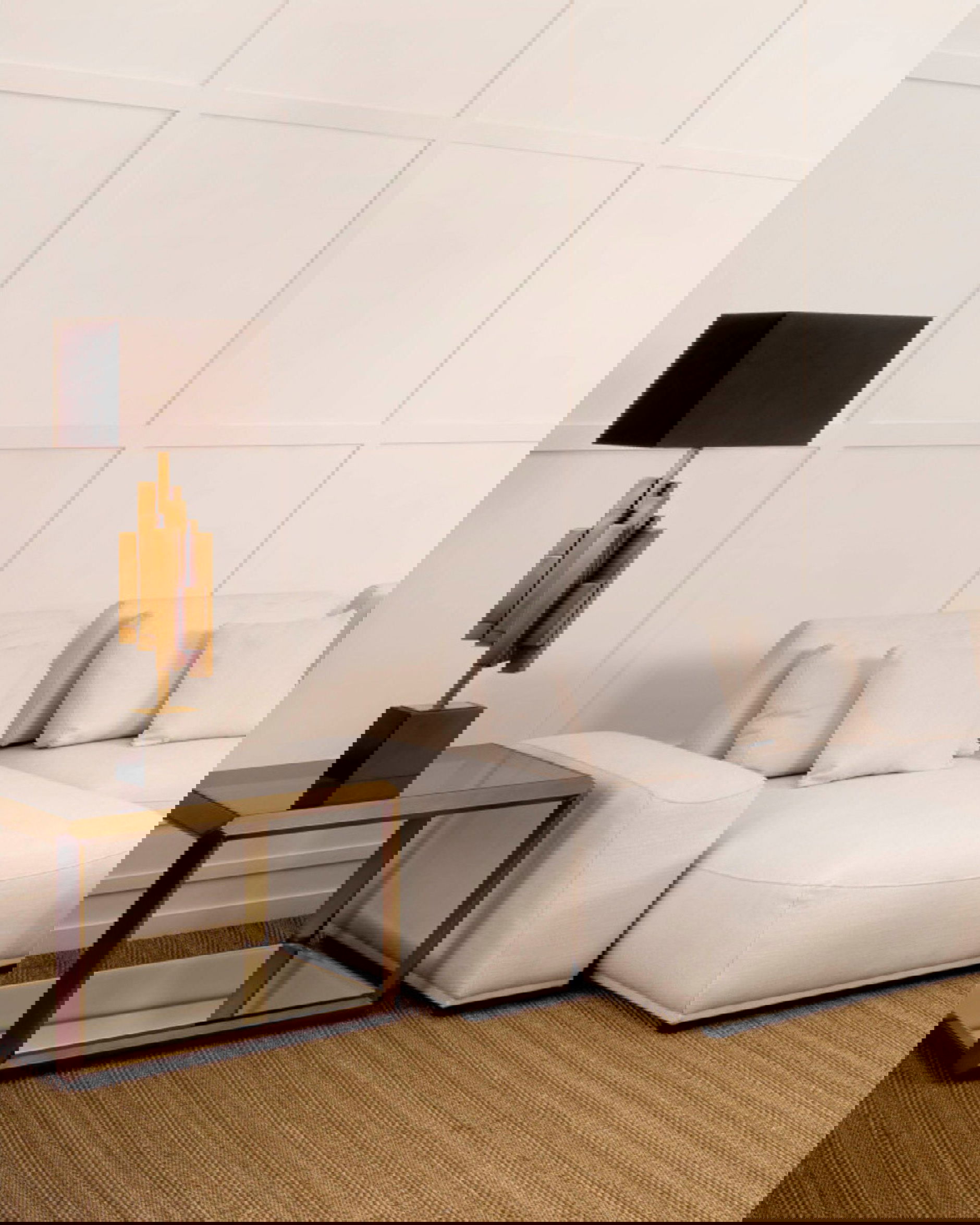 Beau Rivage tafellamp antiek messing