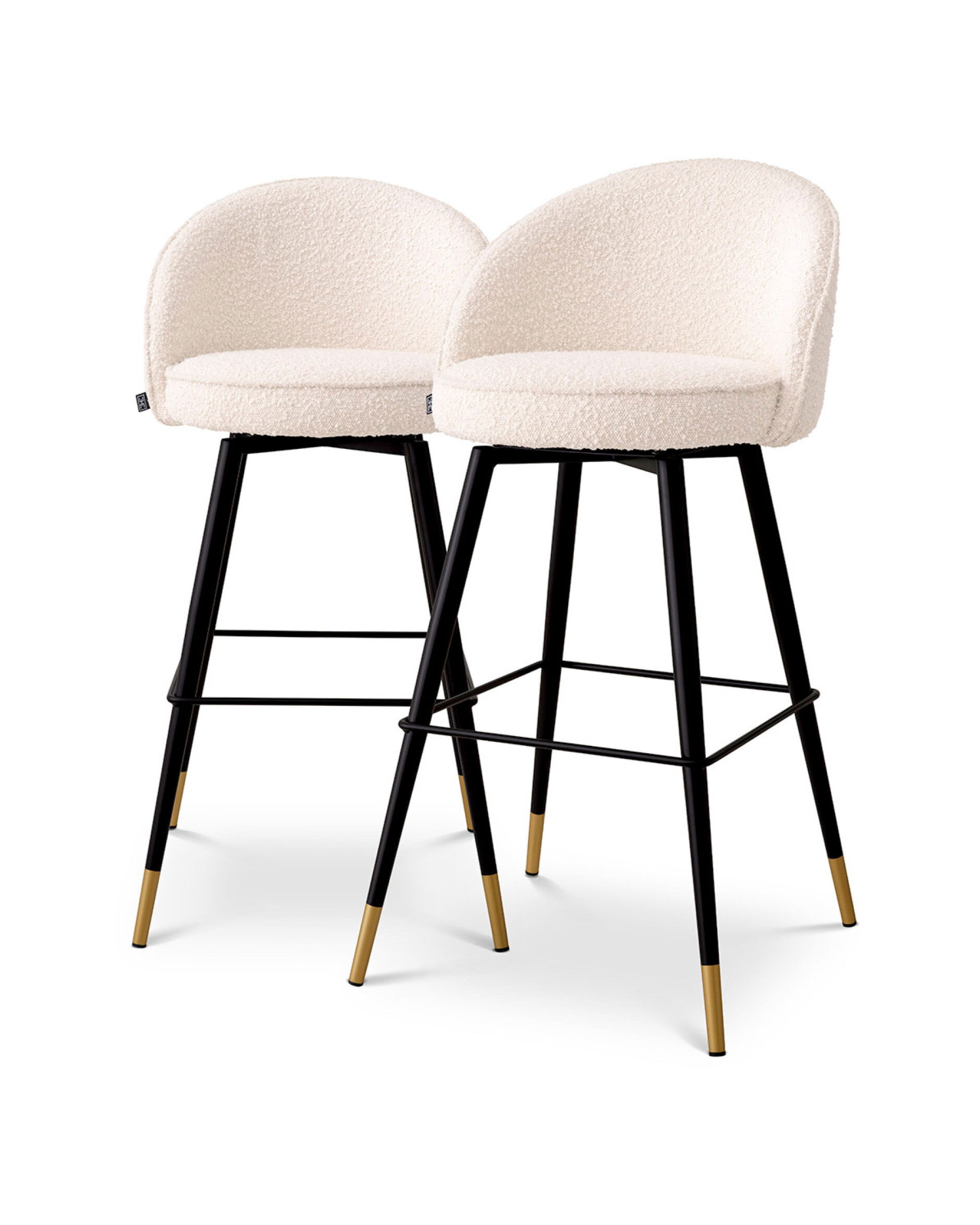 Cooper baarituoli bouclé cream 2-kpl OUTLET