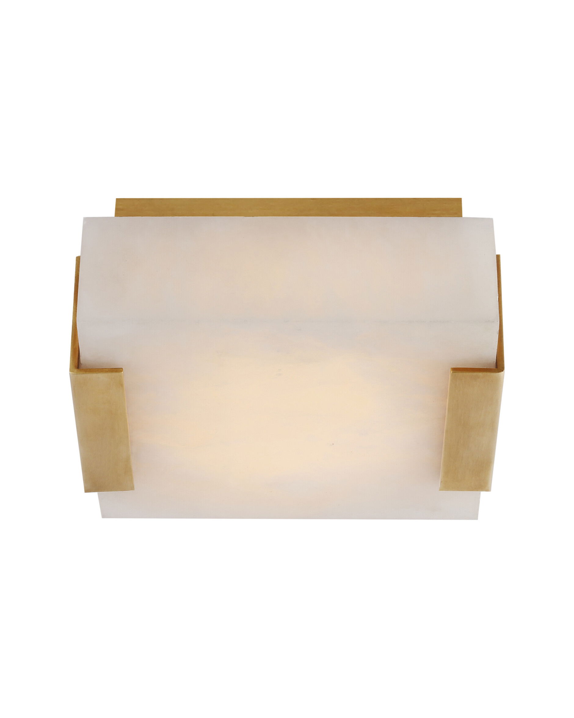 Covet Low Clip Solitaire taklampa mässing