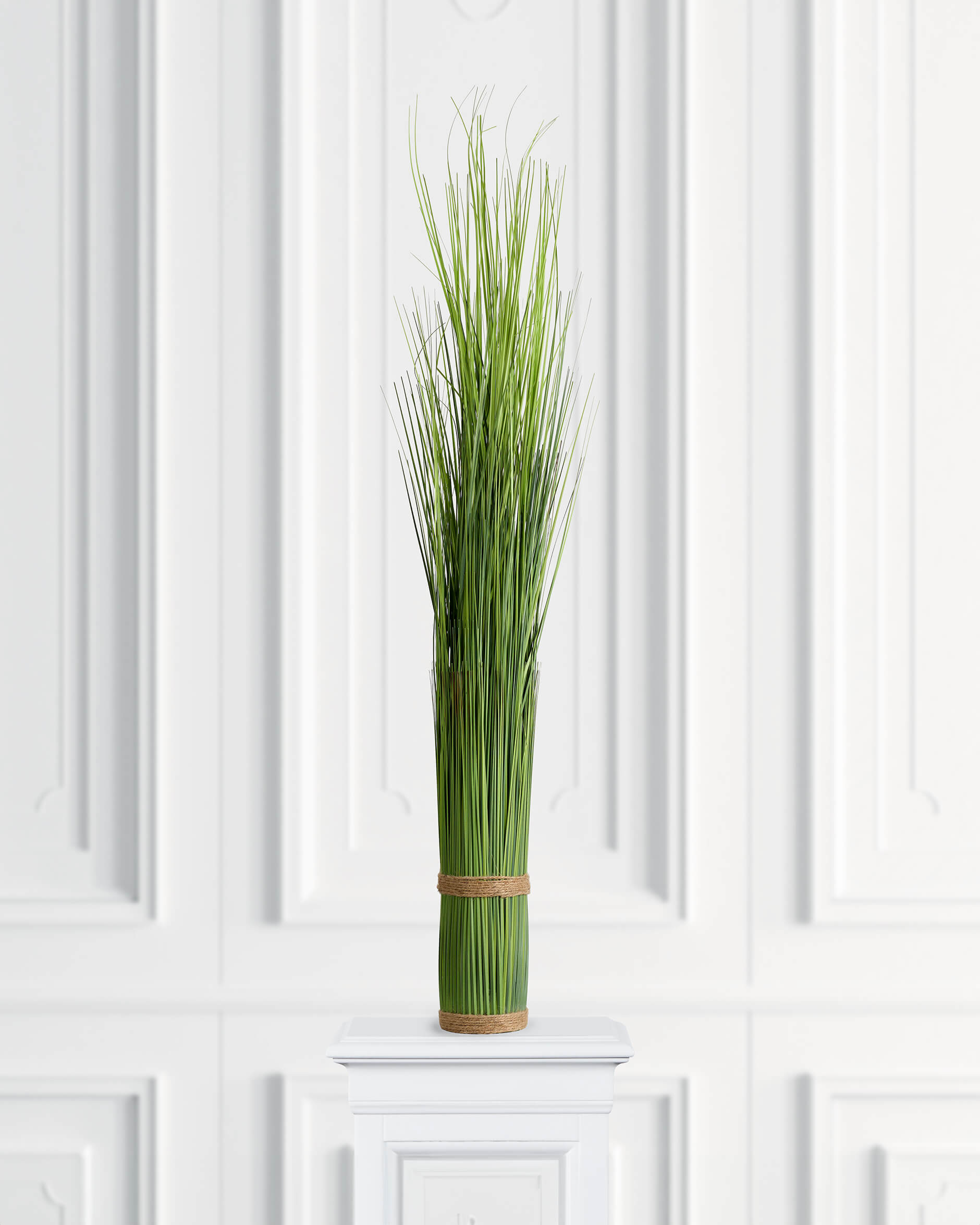 Gräs konstväxt grön