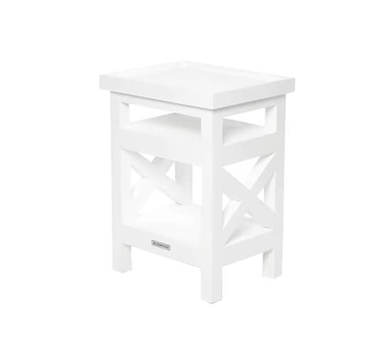 Weiß - Jeffrey Side Table