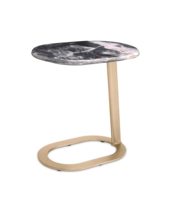 oyo sidobord svart marmor