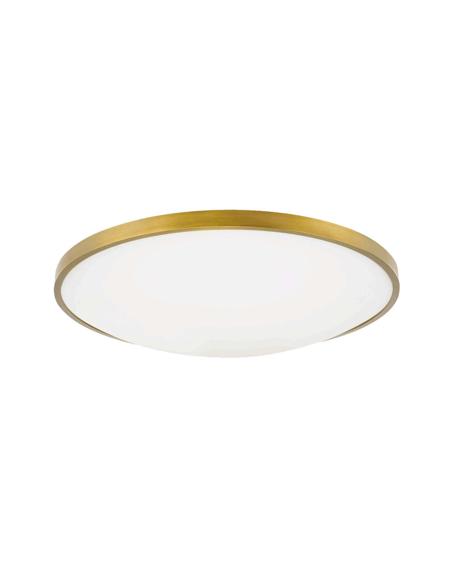 Vance 18" Flush Mount Natural Brass