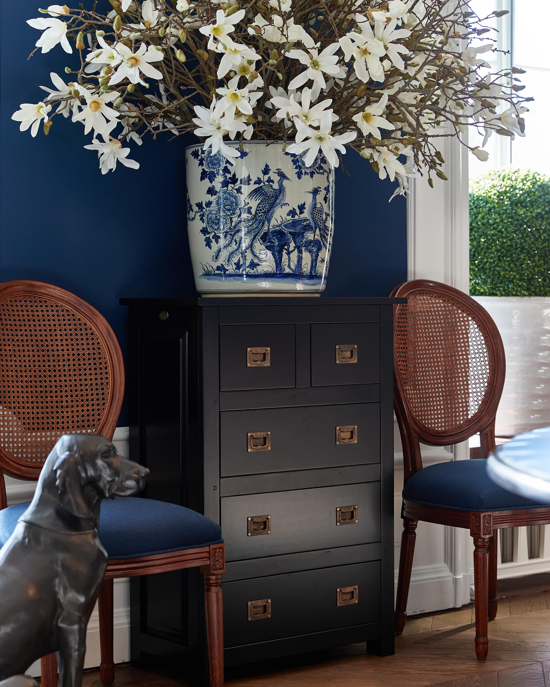 Backbay Chest of Drawers Modern Black