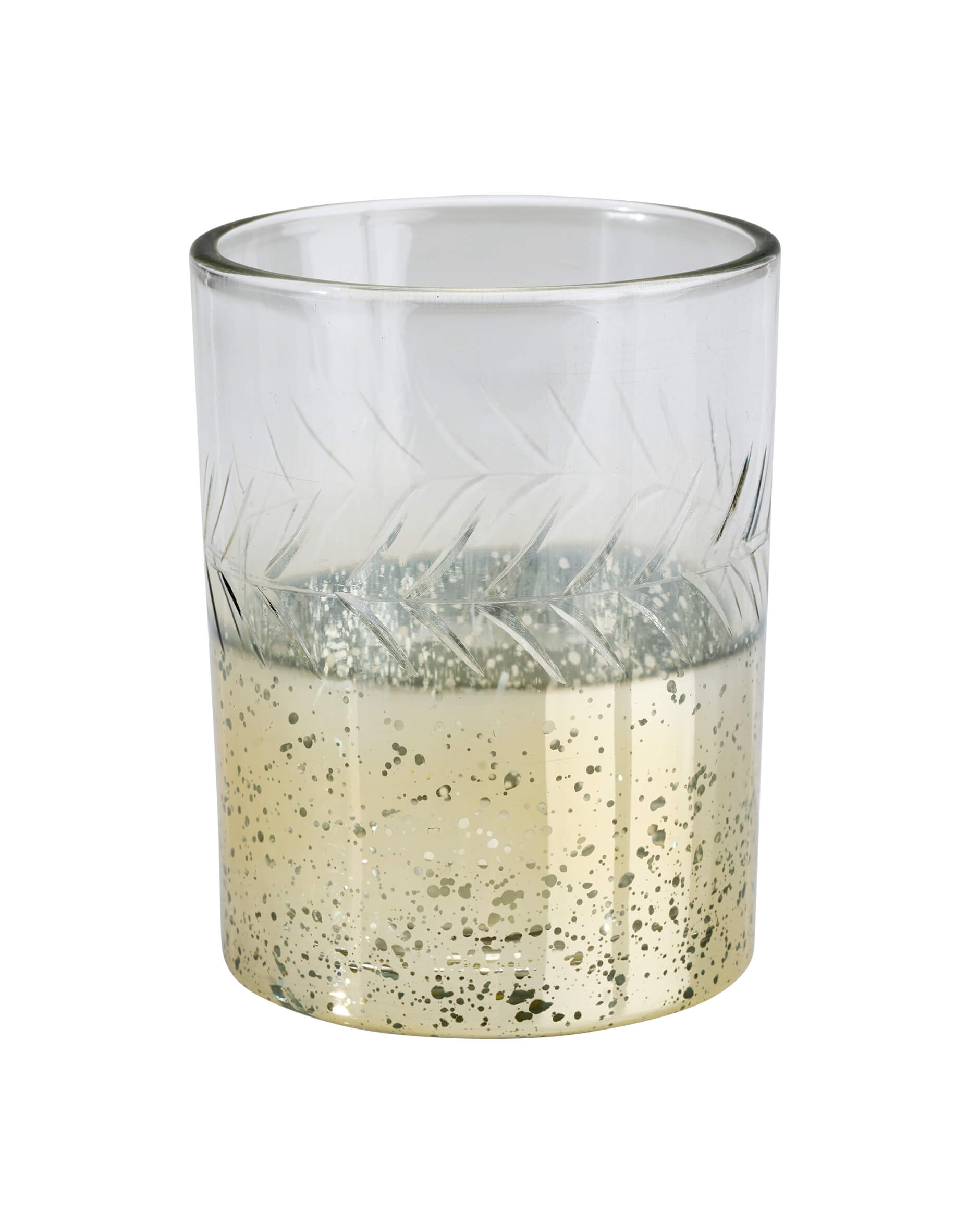 Arietta ljuslykta guld 12cm