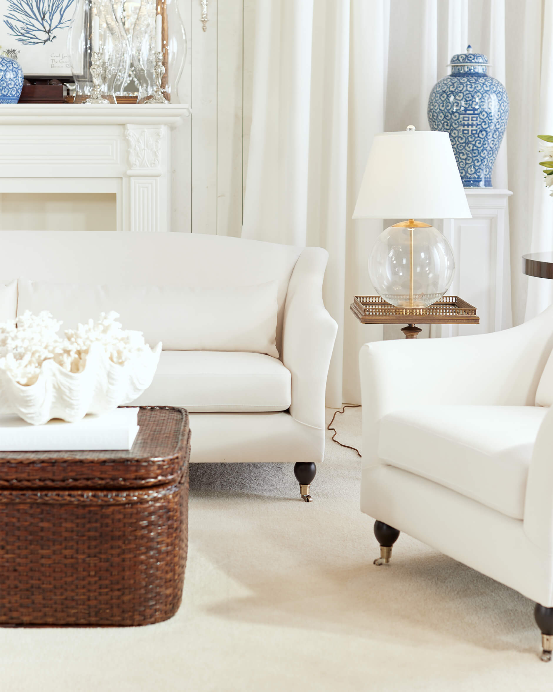 Dorchester soffa off-white