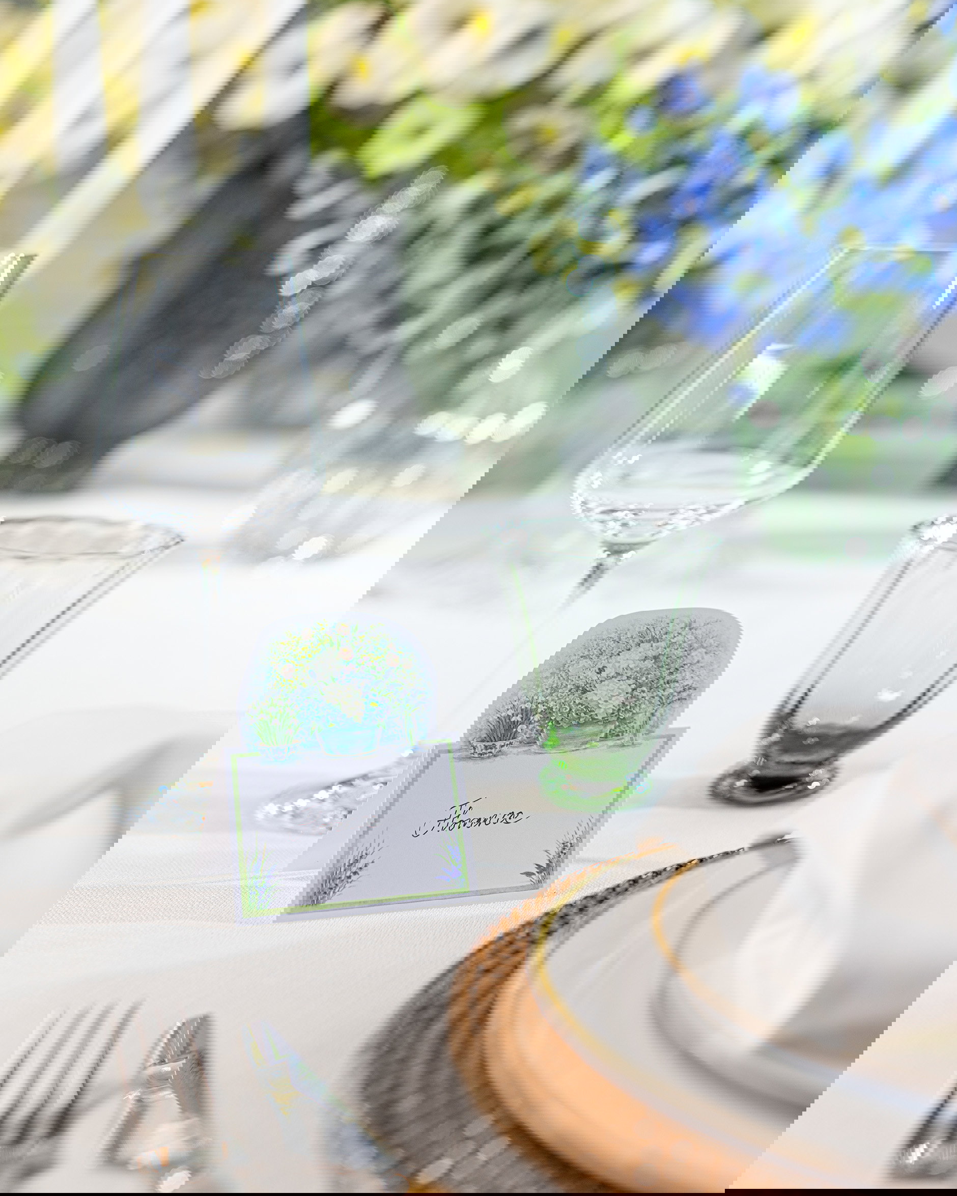 Spring Reverie naamkaartjes 8-pack