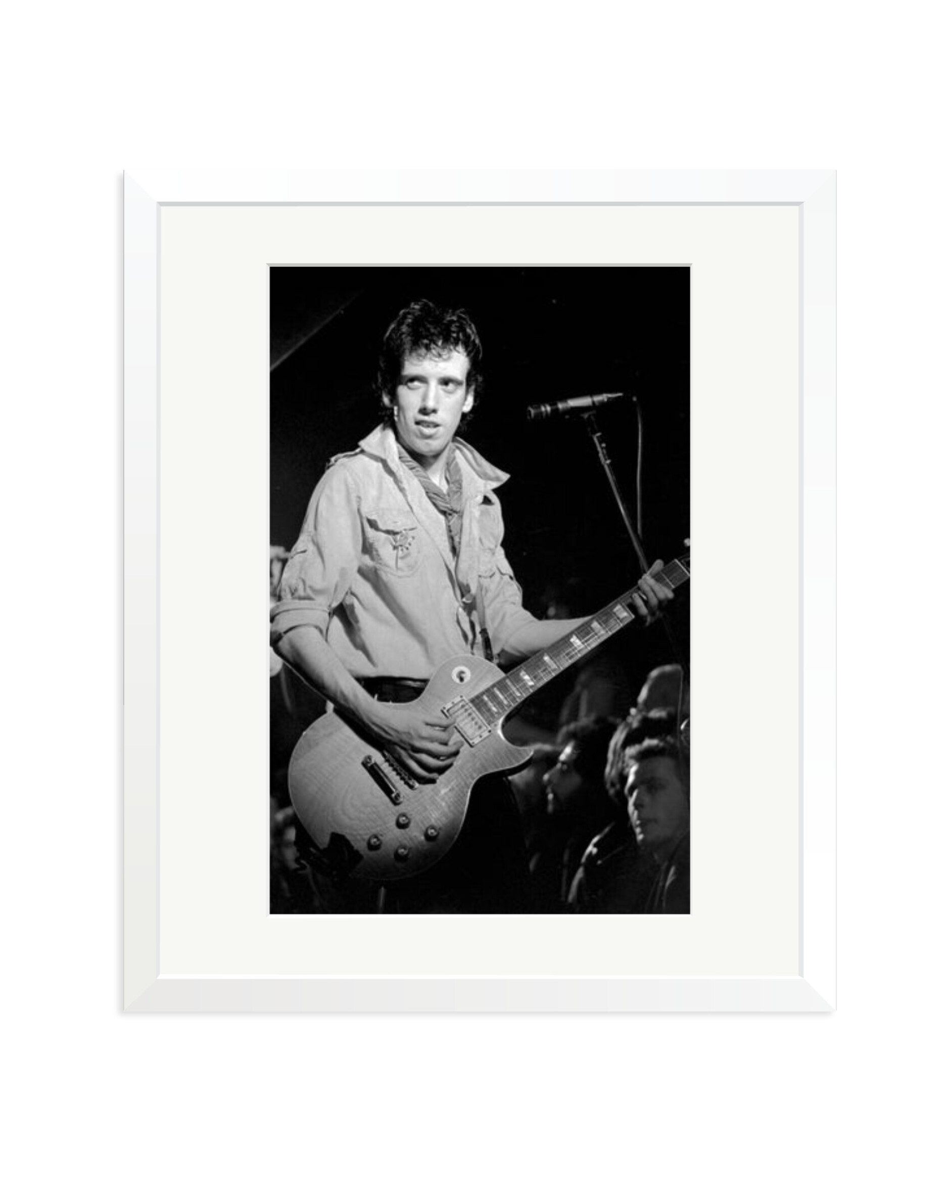 Mick Jones of The Clash 1979 White / Large