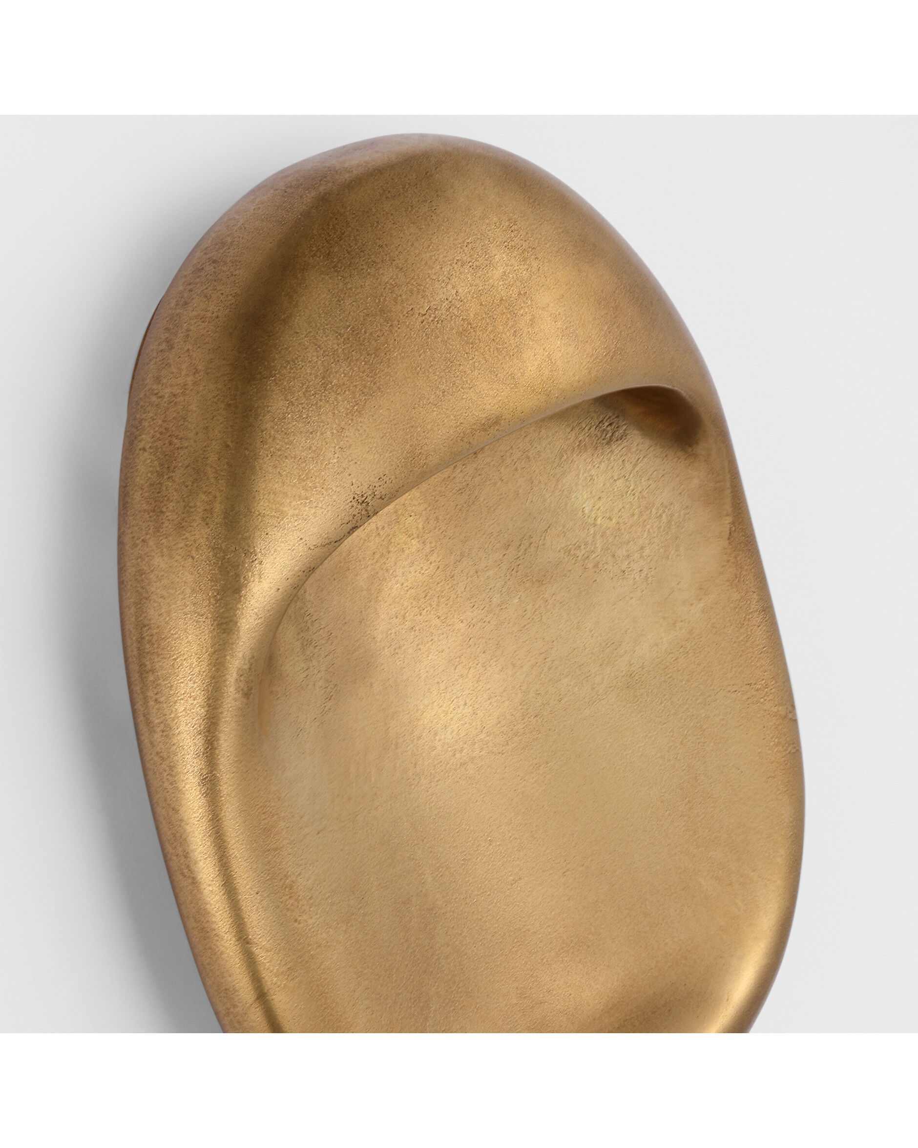 Esculpa 14" vägglampa mässing