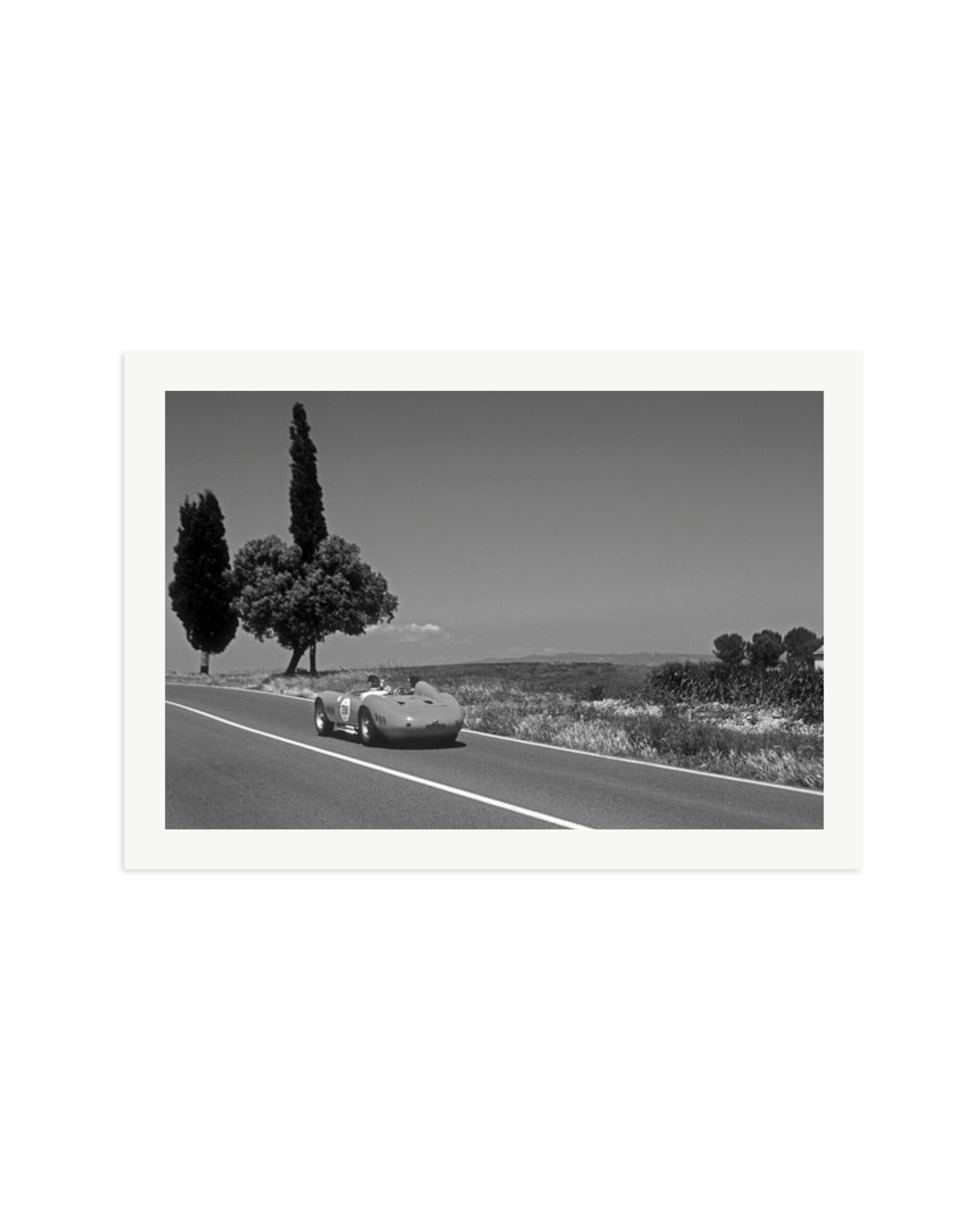 Maserati 300S in Italy Print Only / XXL