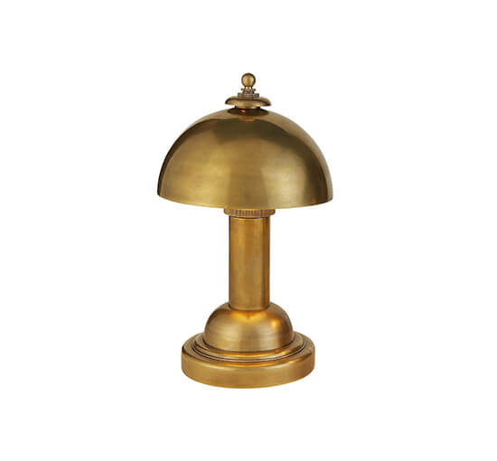 Antique Brass - Totie Table Lamp Polished Nickel