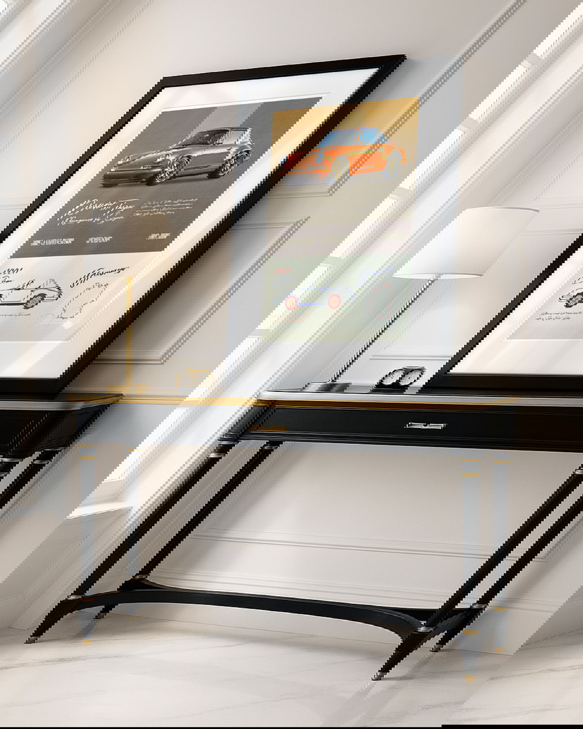 Porshe 911 Targa Red