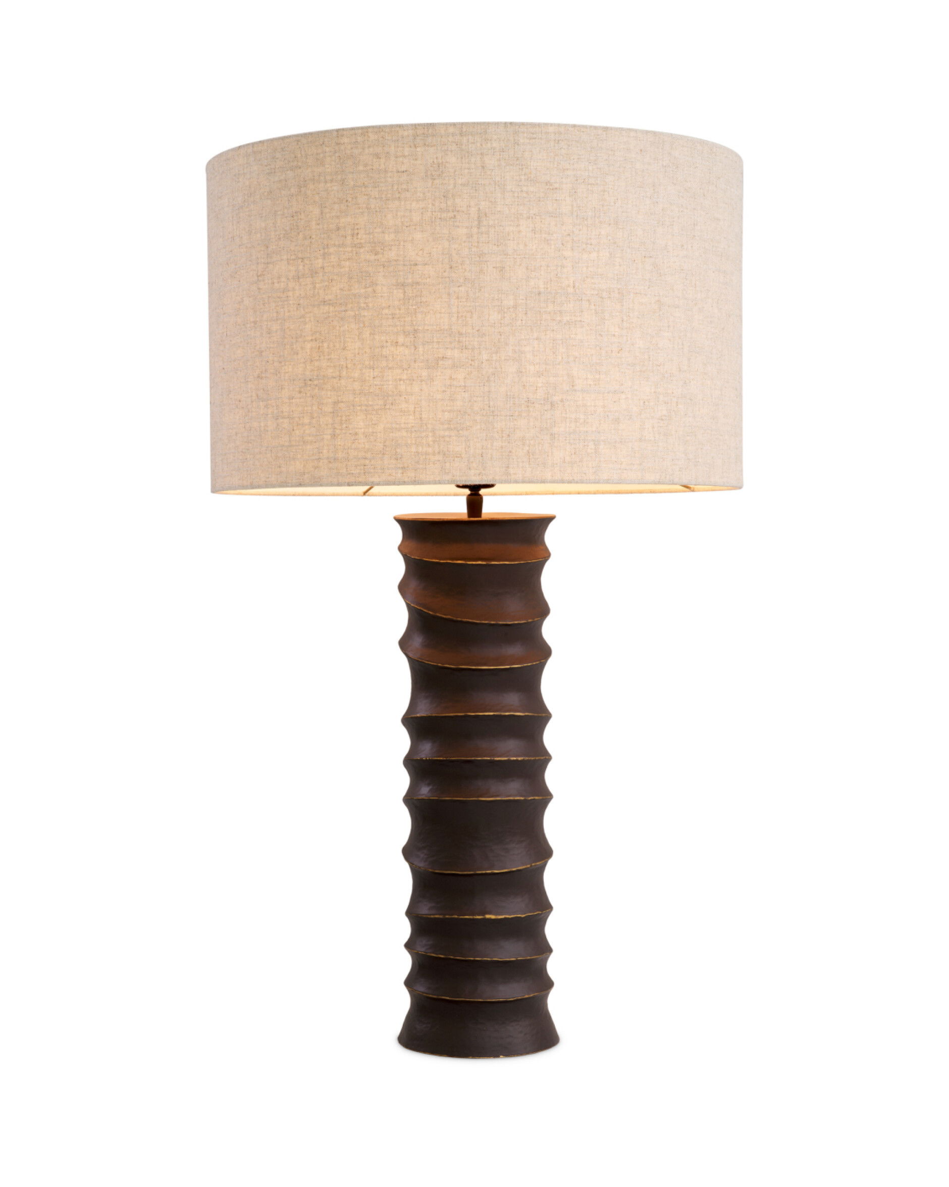 Gilardon bordslampa brons