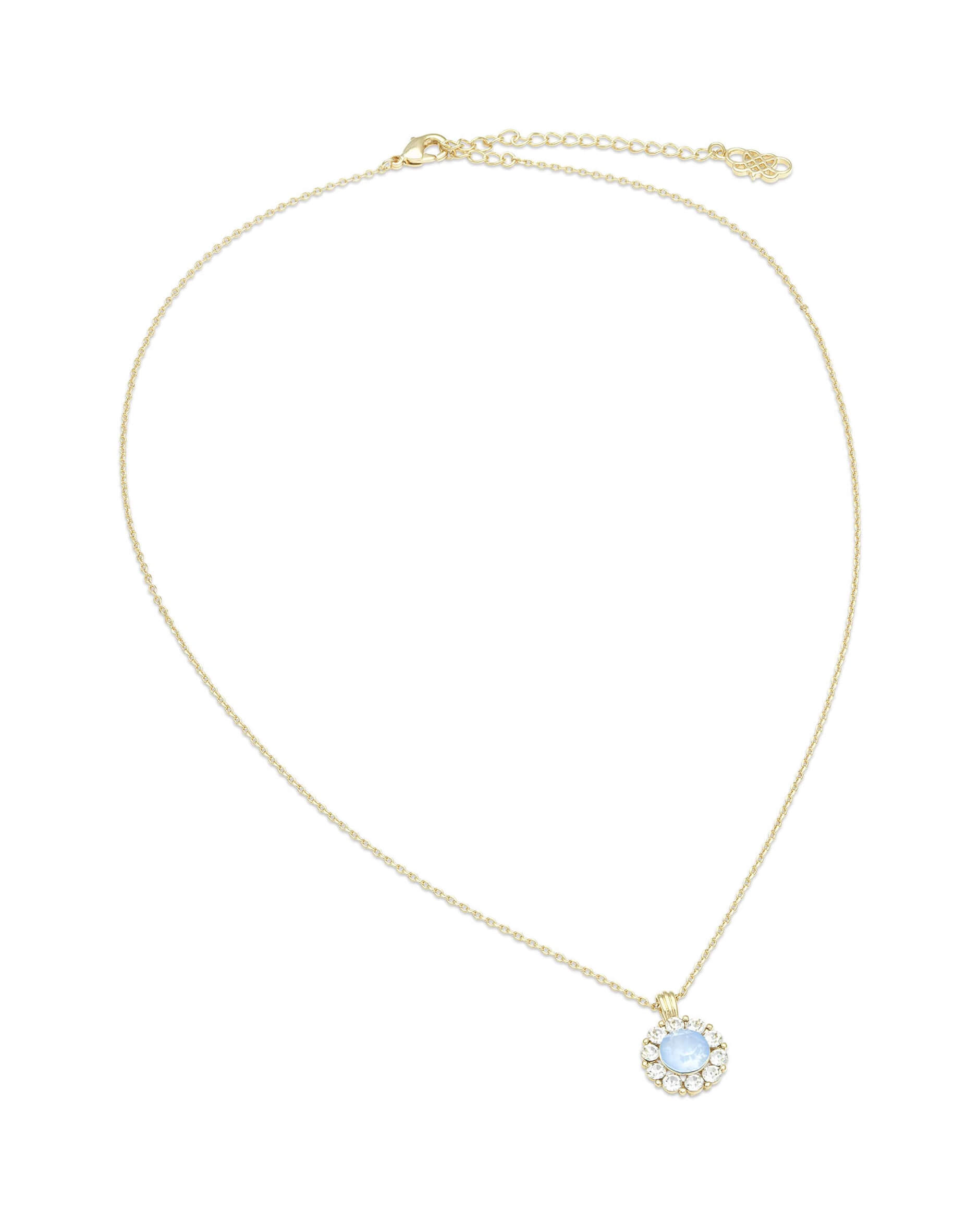 Sofia halsband sky blue