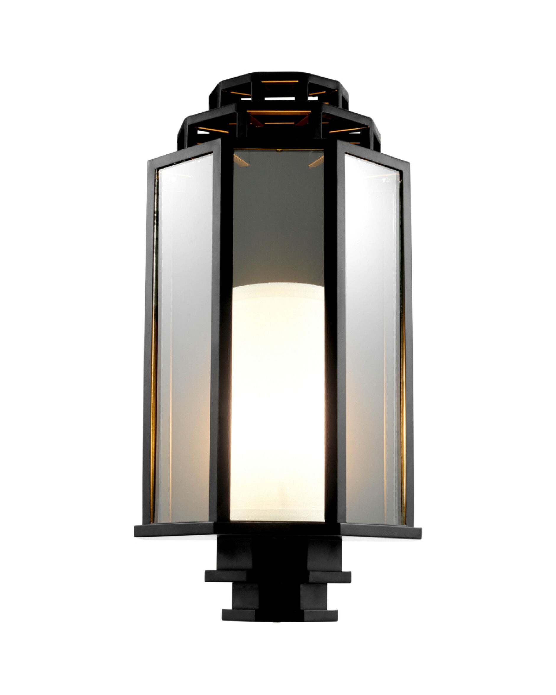 Monticello vägglampa svart