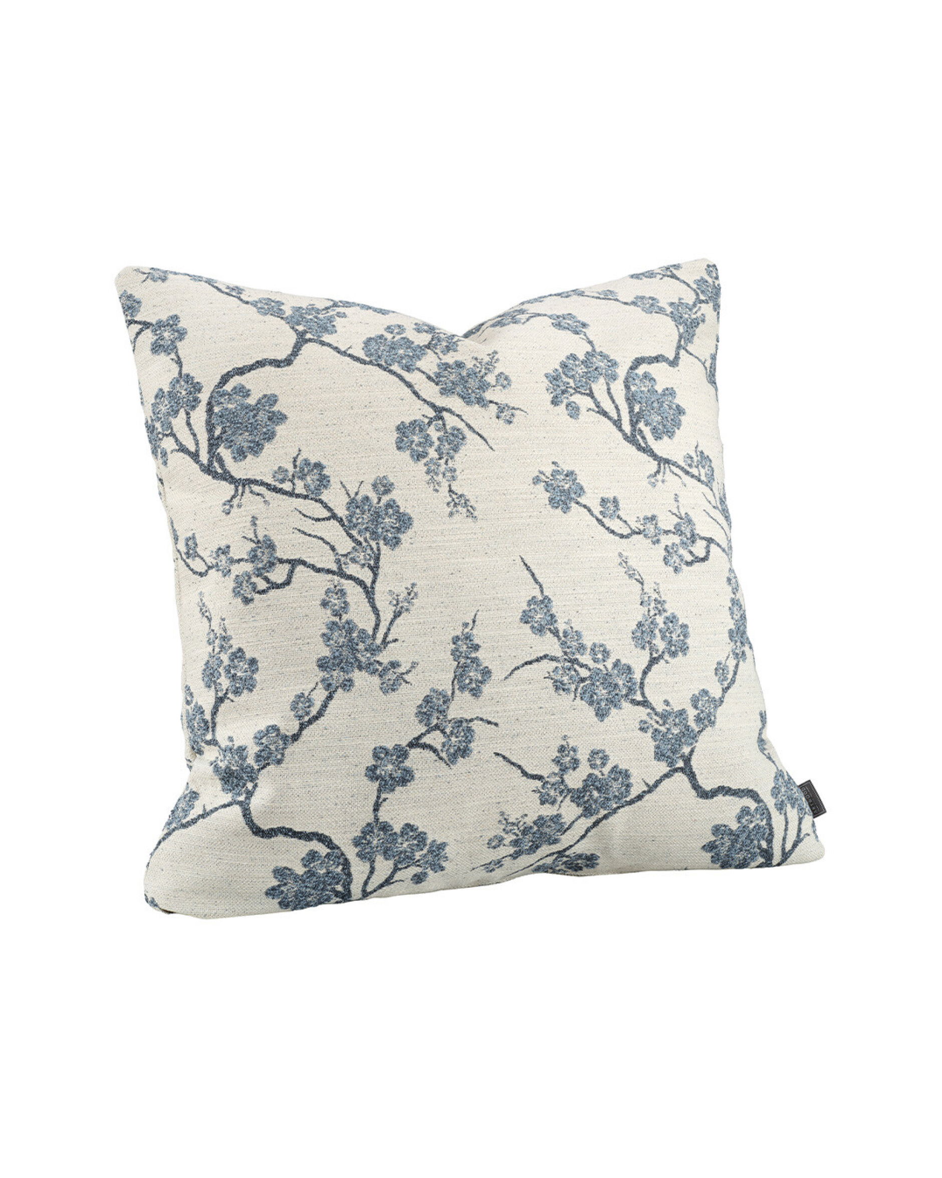 Sakura cushion cover blue