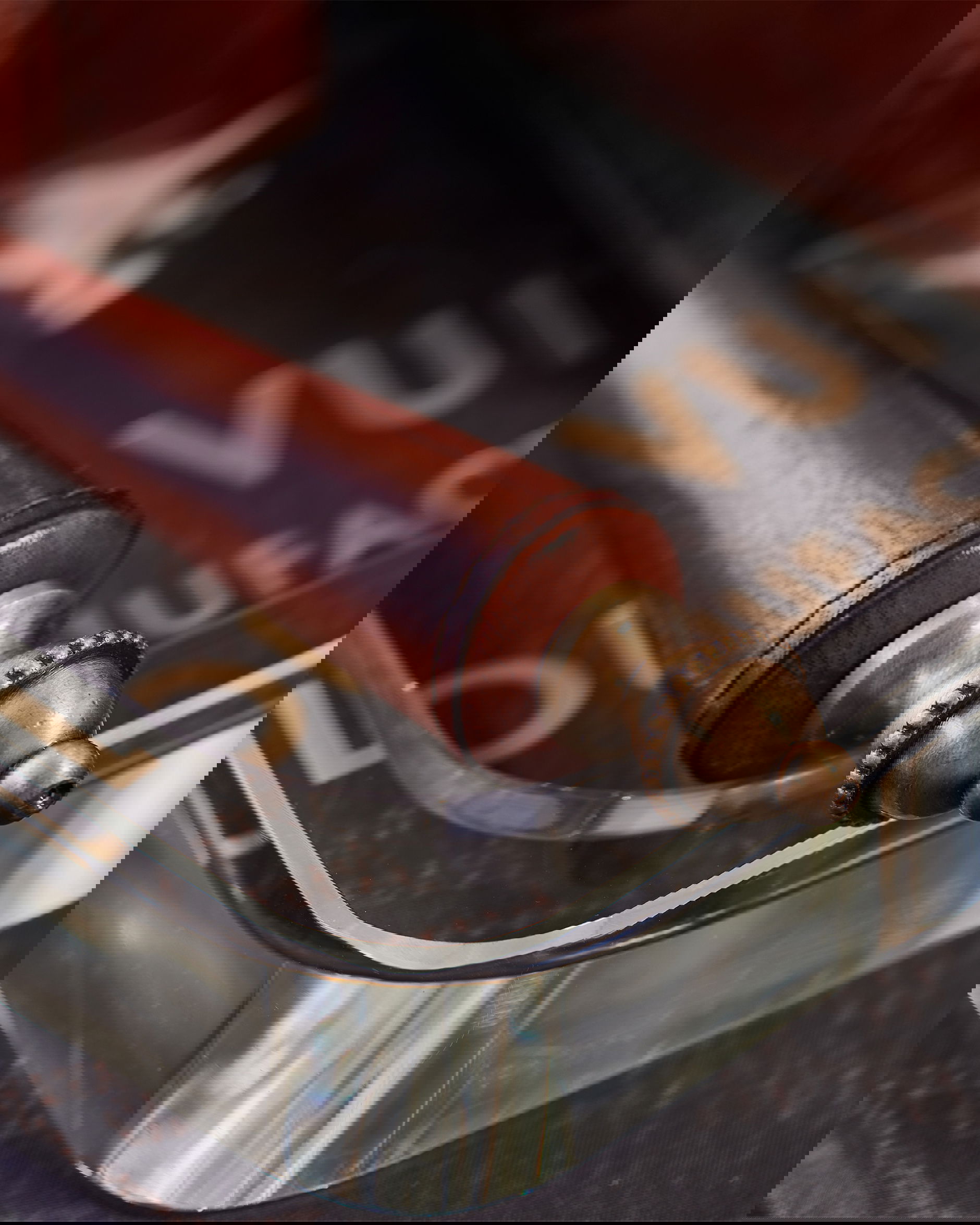 Kensington set förstoringsglas/brevkniv läder