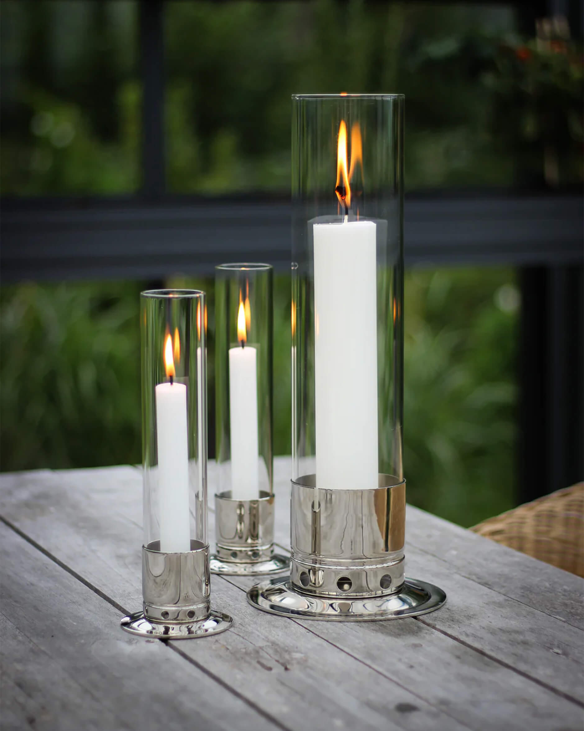 Kattvik ljusstake nickel