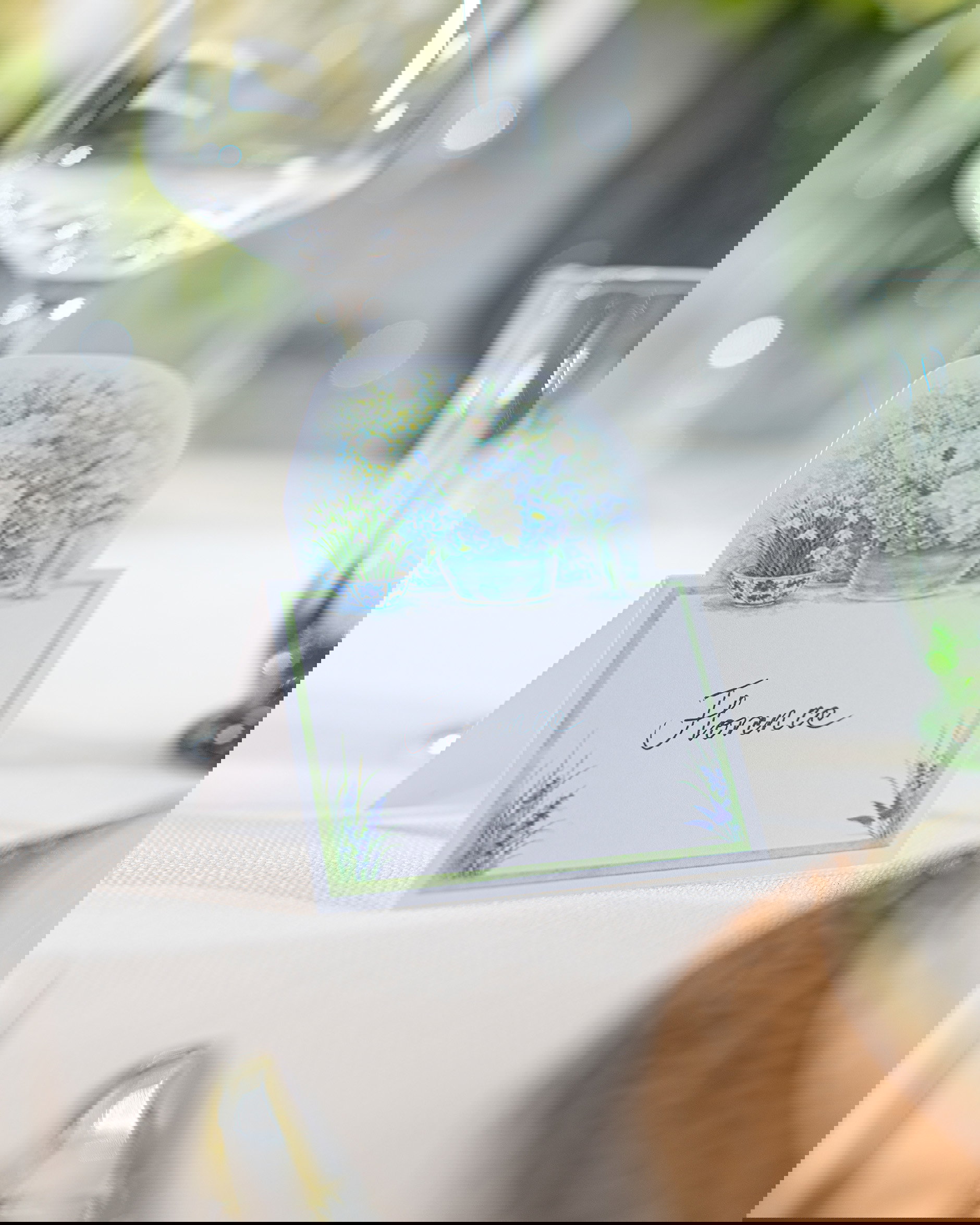 Spring Reverie naamkaartjes 8-pack