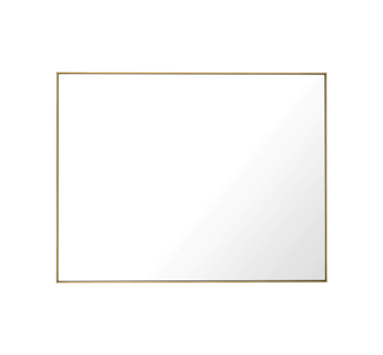 Redondo spegel borstad mässing OUTLET