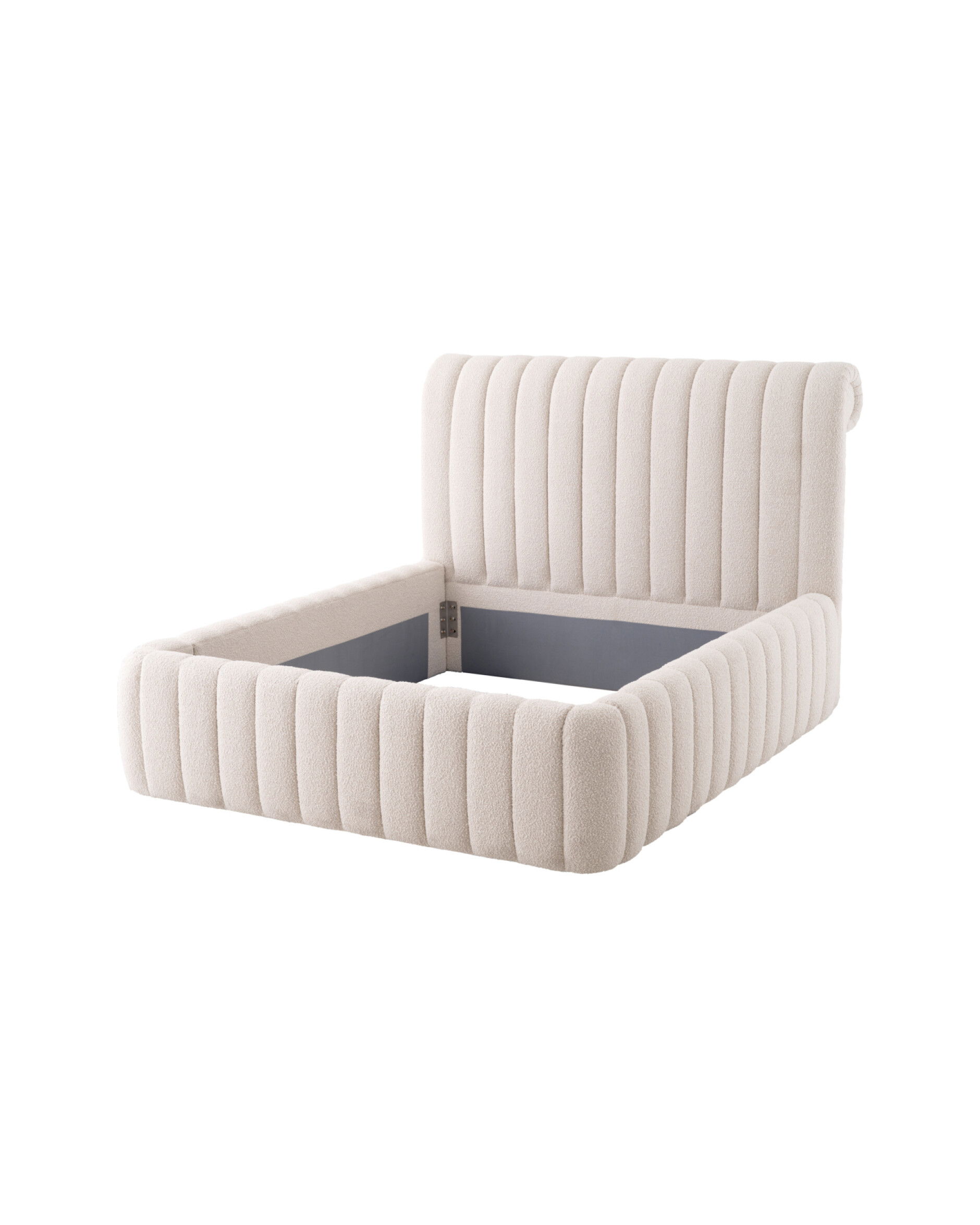 Sycamore sängram bouclé cream